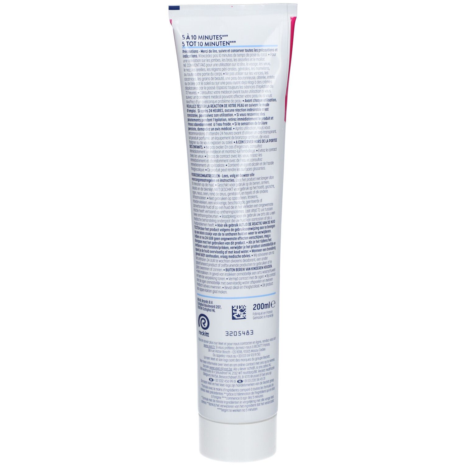 VEET CR DEPIL MINIMA PX SENS 200ML