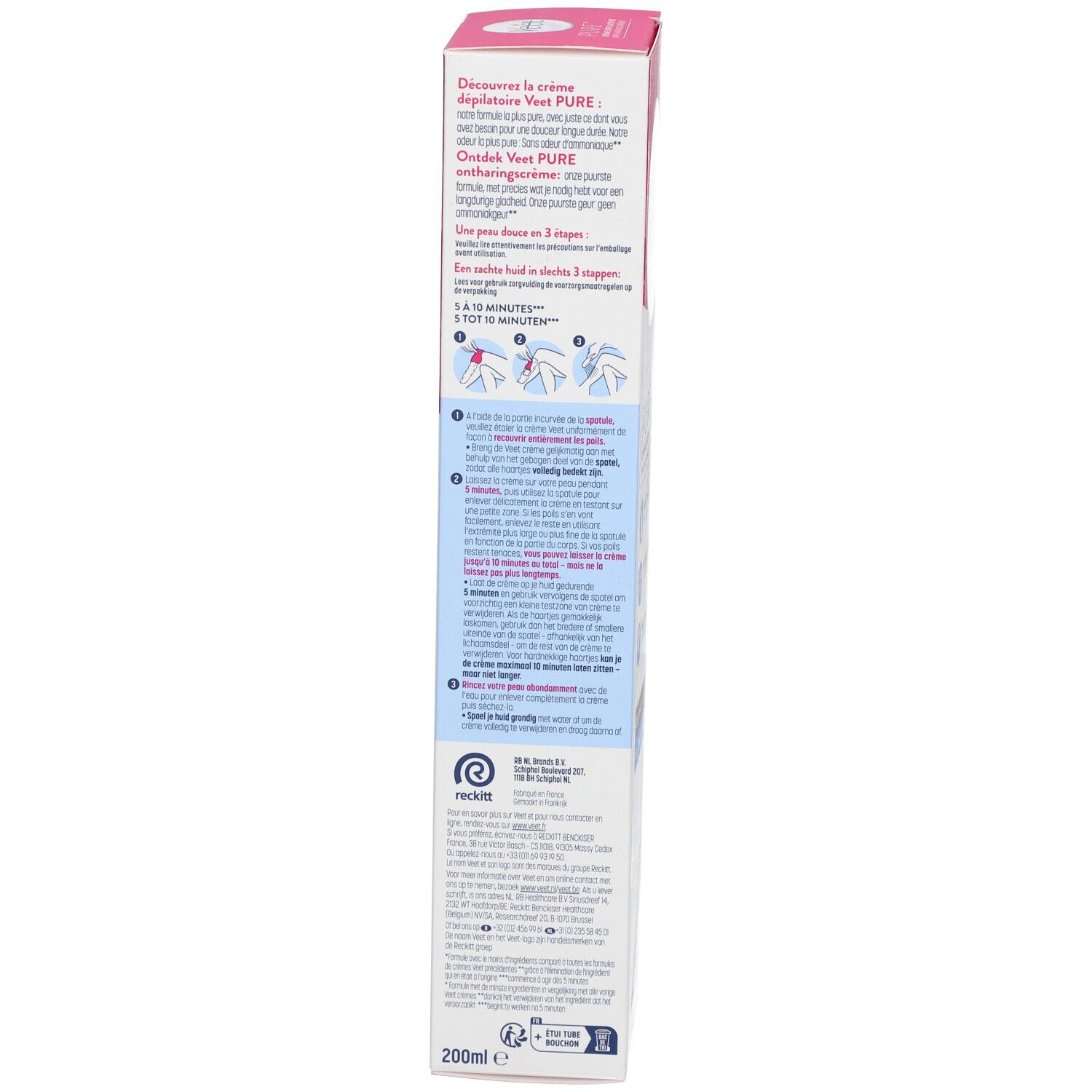 VEET CR DEPIL MINIMA PX SENS 200ML