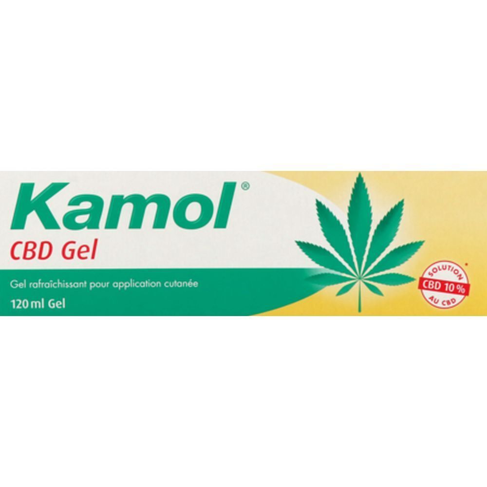 Kamol CBD Gel, Gel rafraîchissant pour application cutanée, tube 120 ml