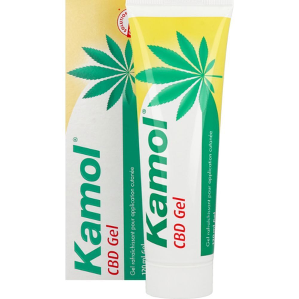 Kamol CBD Gel, Gel rafraîchissant pour application cutanée, tube 120 ml