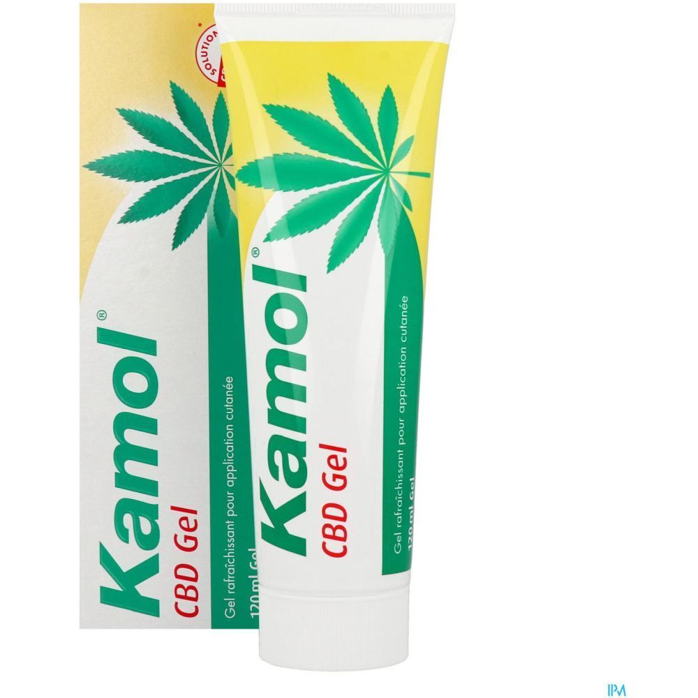 Kamol CBD Gel, Gel rafraîchissant pour application cutanée, tube 120 ml