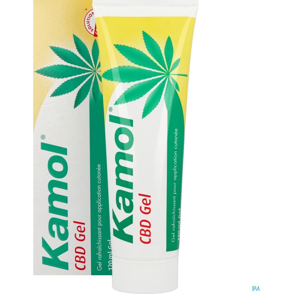 Kamol CBD Gel, Gel rafraîchissant pour application cutanée, tube 120 ml