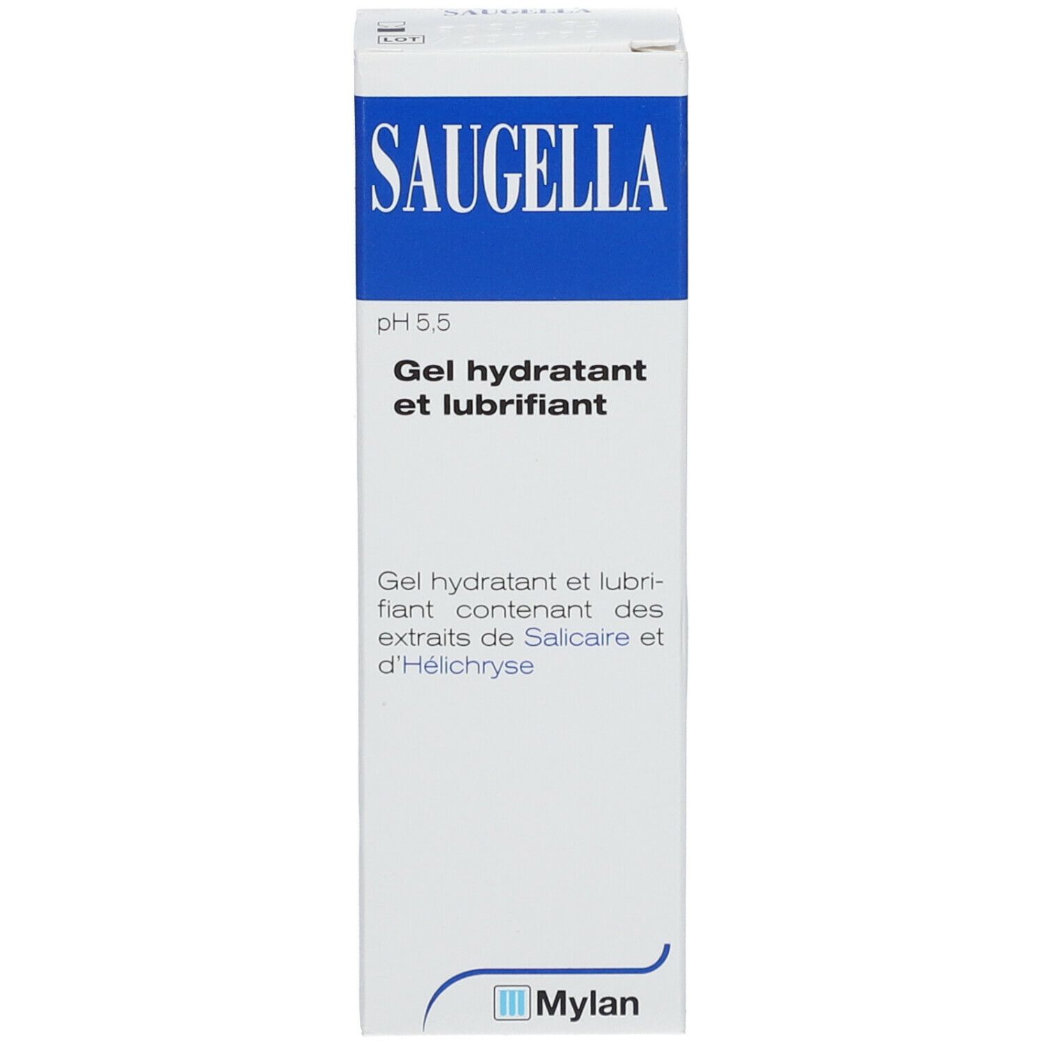Saugella - Gel Lubrifiant - lubrifiant intime pour femmes - Soulage la sécheresse et hydrate pendant les rapports sexuels - Gel compatible avec les préservatifs en latex - Contient de l'acide hyaluronique, de la salicaire et de l’hélichryse - Tube 30ml