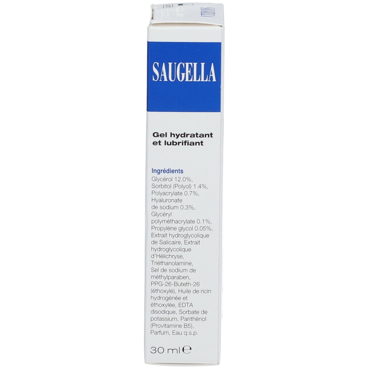 Saugella - Gel Lubrifiant - lubrifiant intime pour femmes - Soulage la sécheresse et hydrate pendant les rapports sexuels - Gel compatible avec les préservatifs en latex - Contient de l'acide hyaluronique, de la salicaire et de l’hélichryse - Tube 30ml