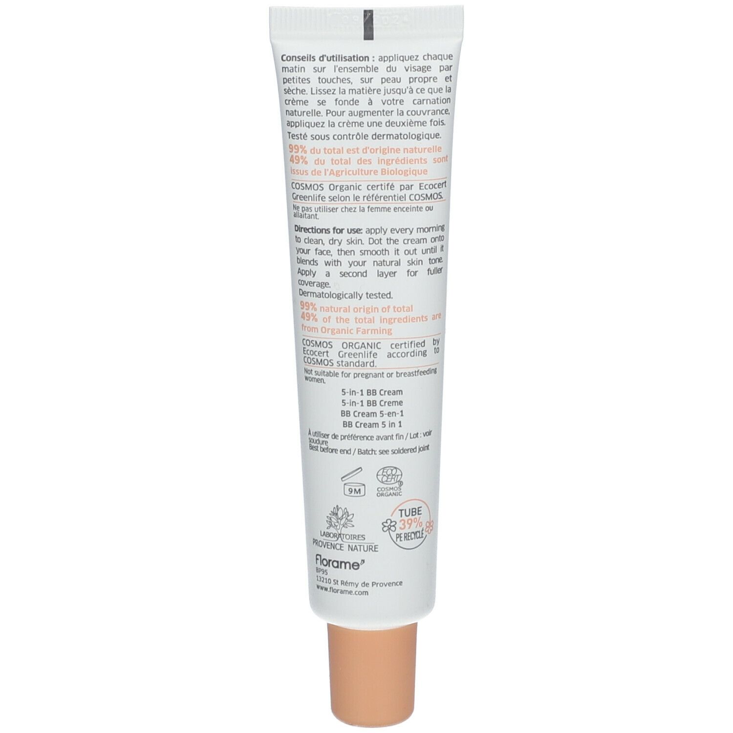 Florame BB Crème 5-en-1 SPF 20 Claire