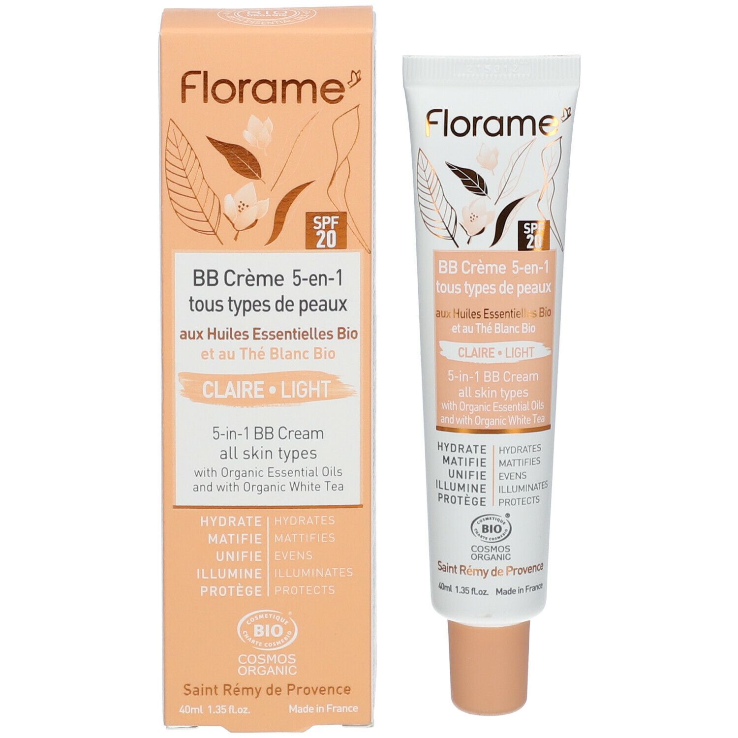 Florame BB Crème 5-en-1 SPF 20 Claire