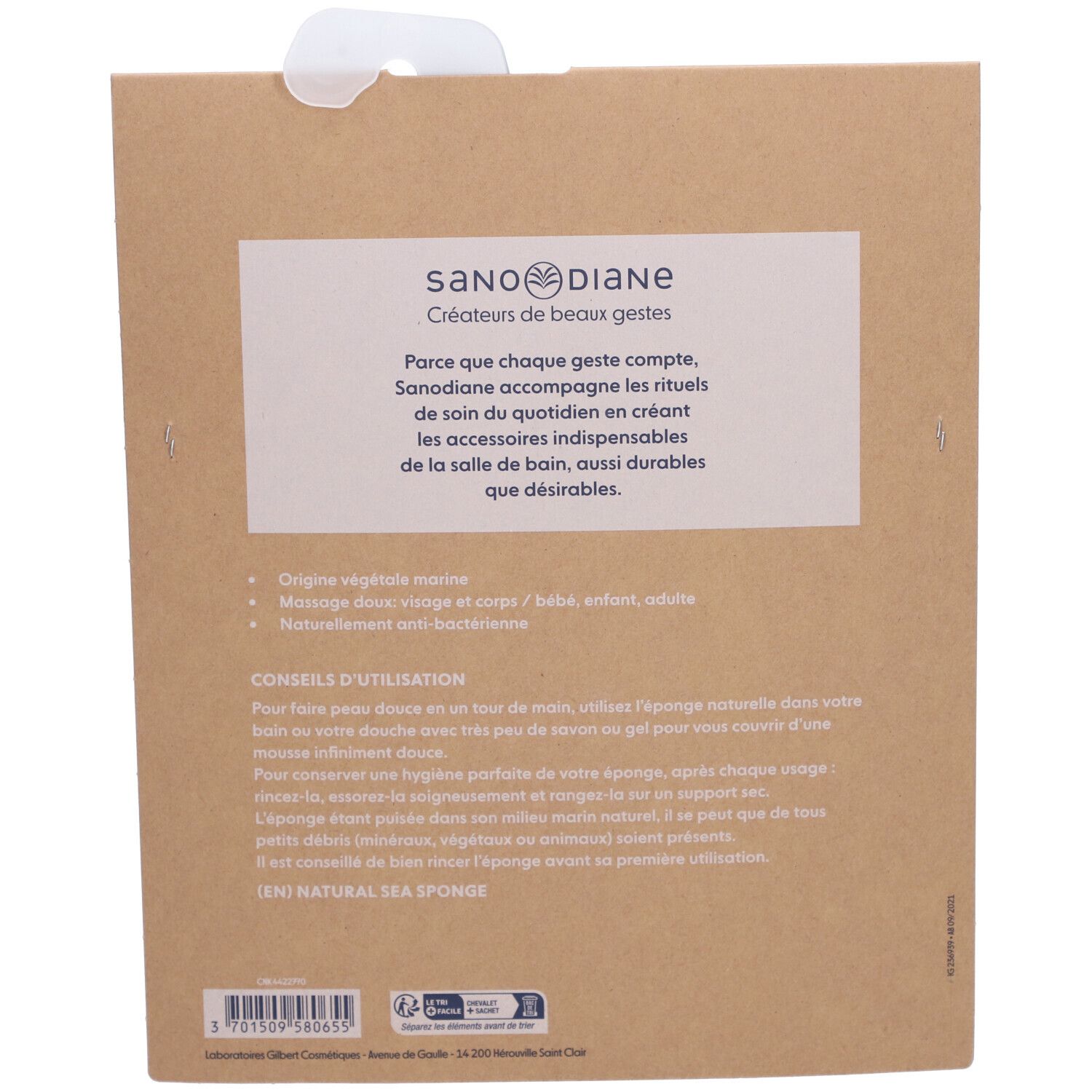 Sanodiane - Natuurlijke gezichtsspons