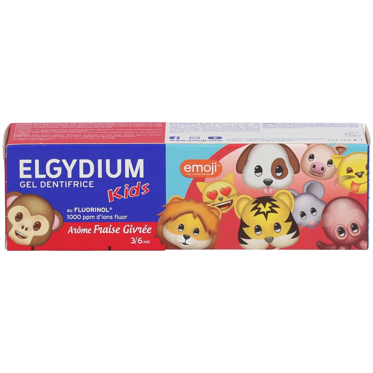 ELGYDIUM DENT 3/6 F.GIV EMOJI 50ML