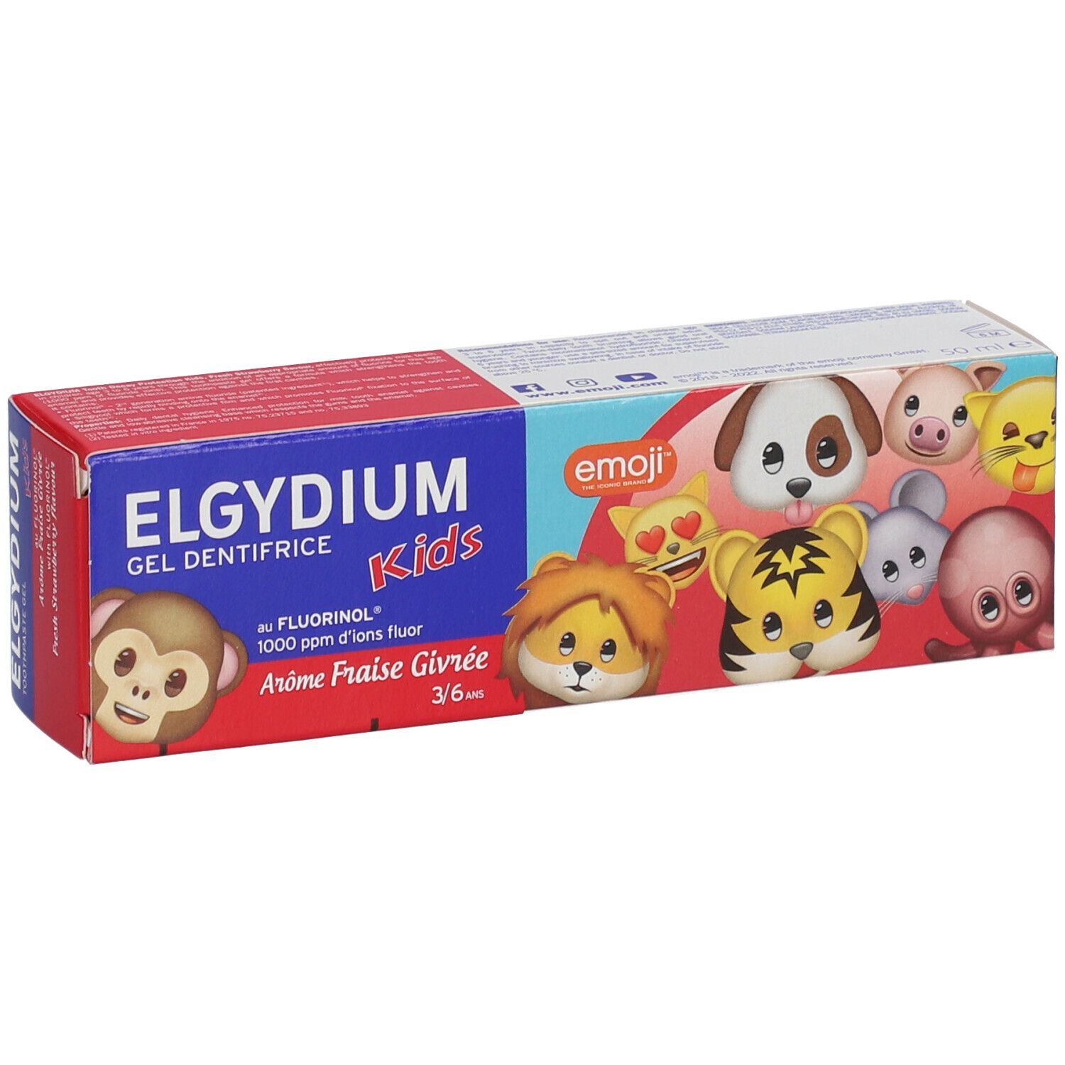 ELGYDIUM DENT 3/6 F.GIV EMOJI 50ML