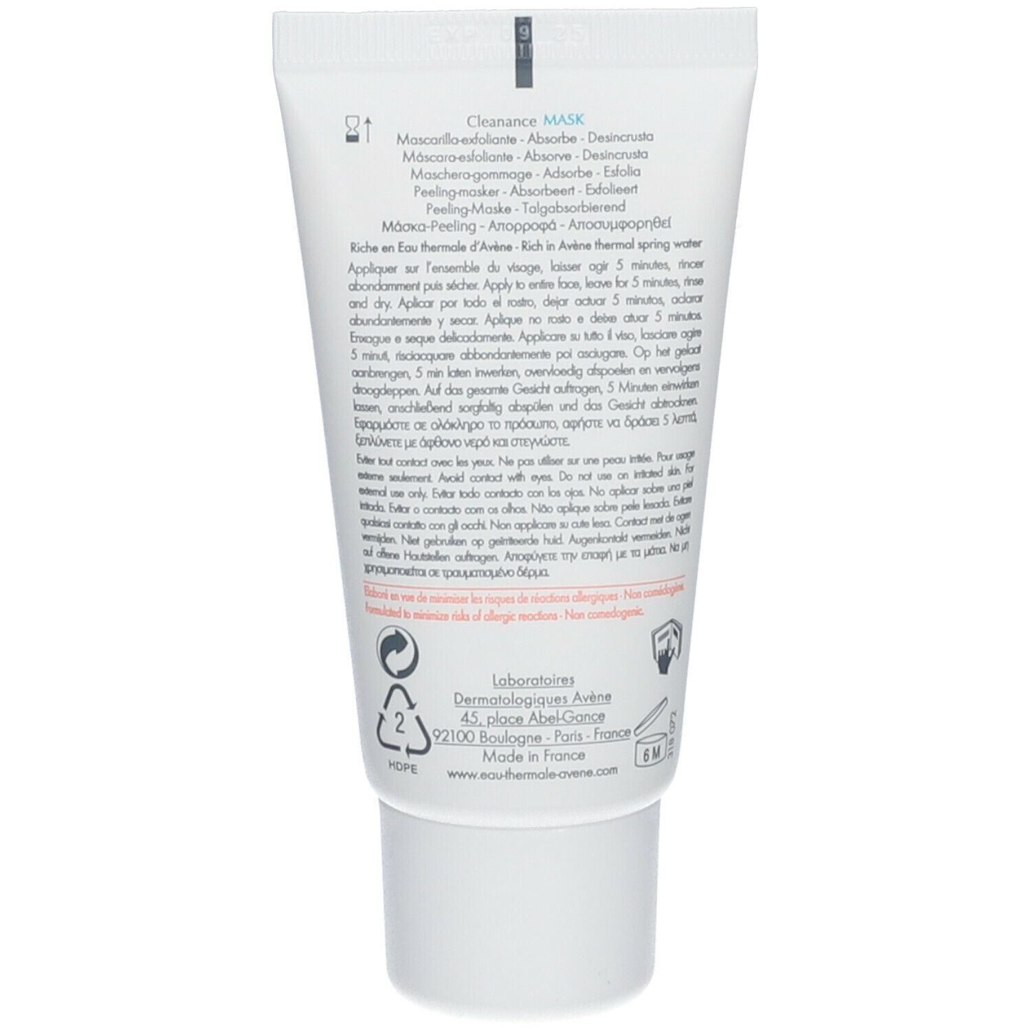 Avène Cleanance MASK Masque-Gommage