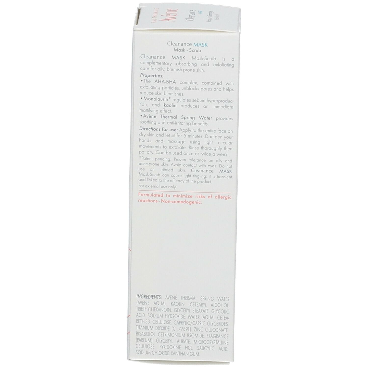 Avène Cleanance MASK Masque-Gommage
