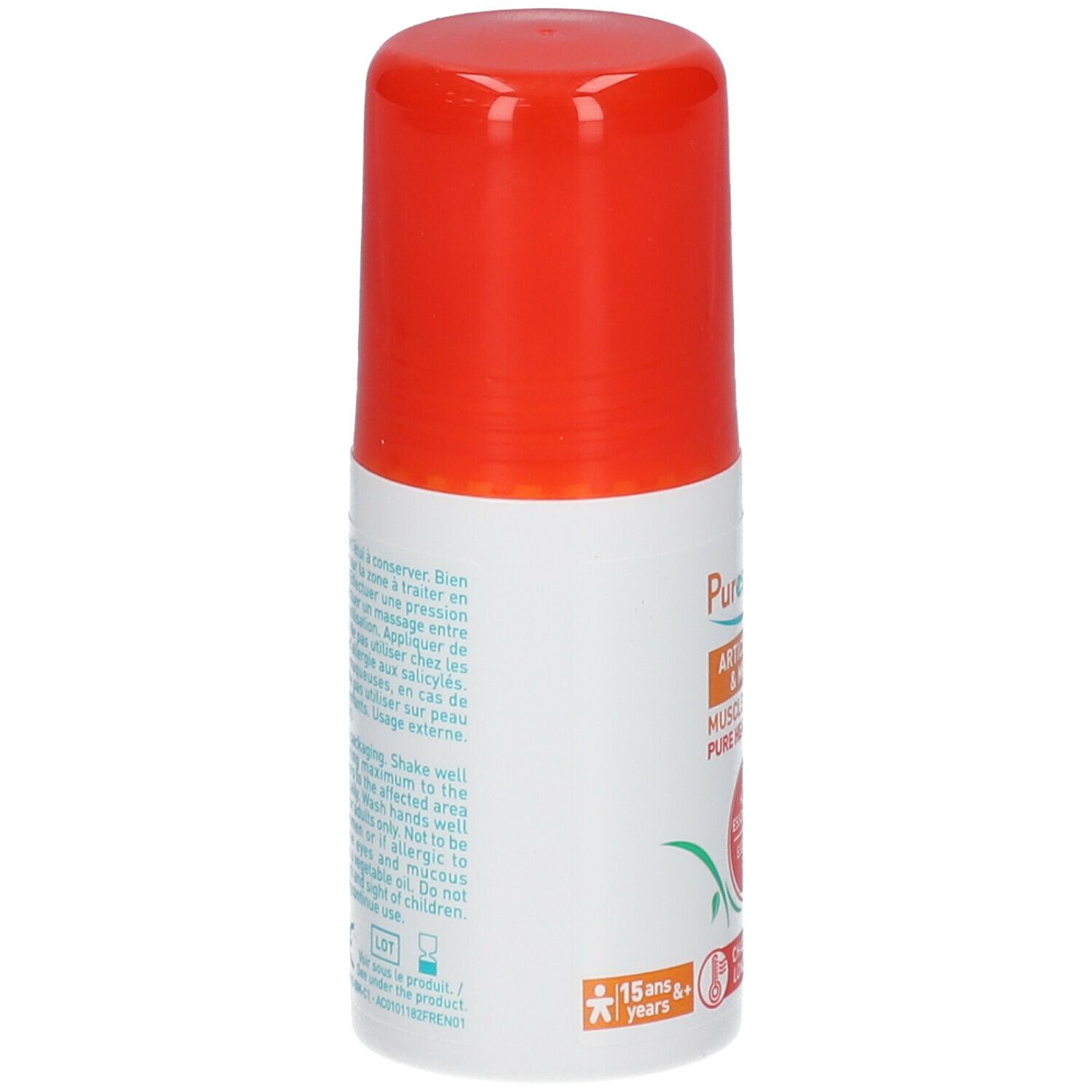 PURESSENTIEL ARTICULATIONS & MUSCLES PURE HEAT ROLLER - Roller aux huiles essentielles, di