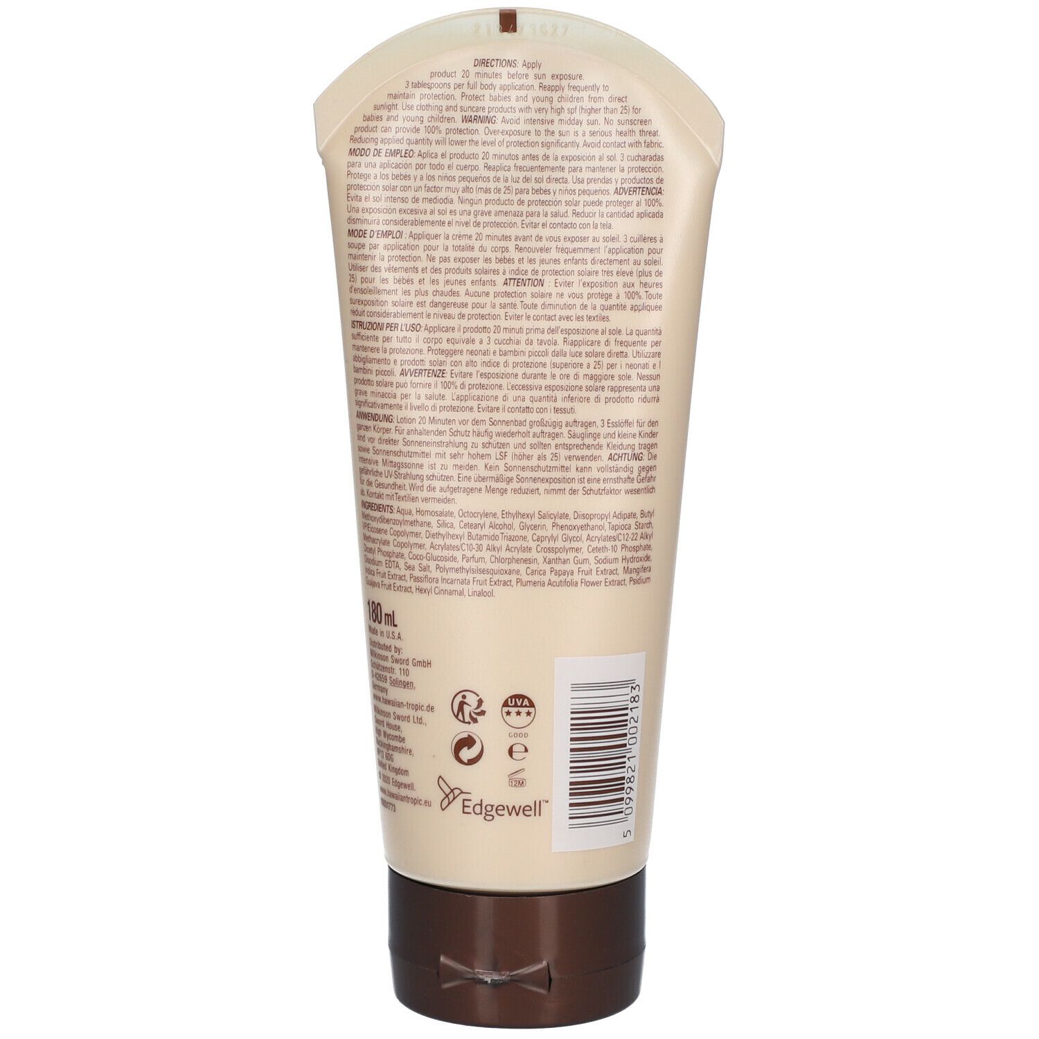 Hawaiian Tropic® Aloha Care™ Lotion Solaire Protectrice SPF30