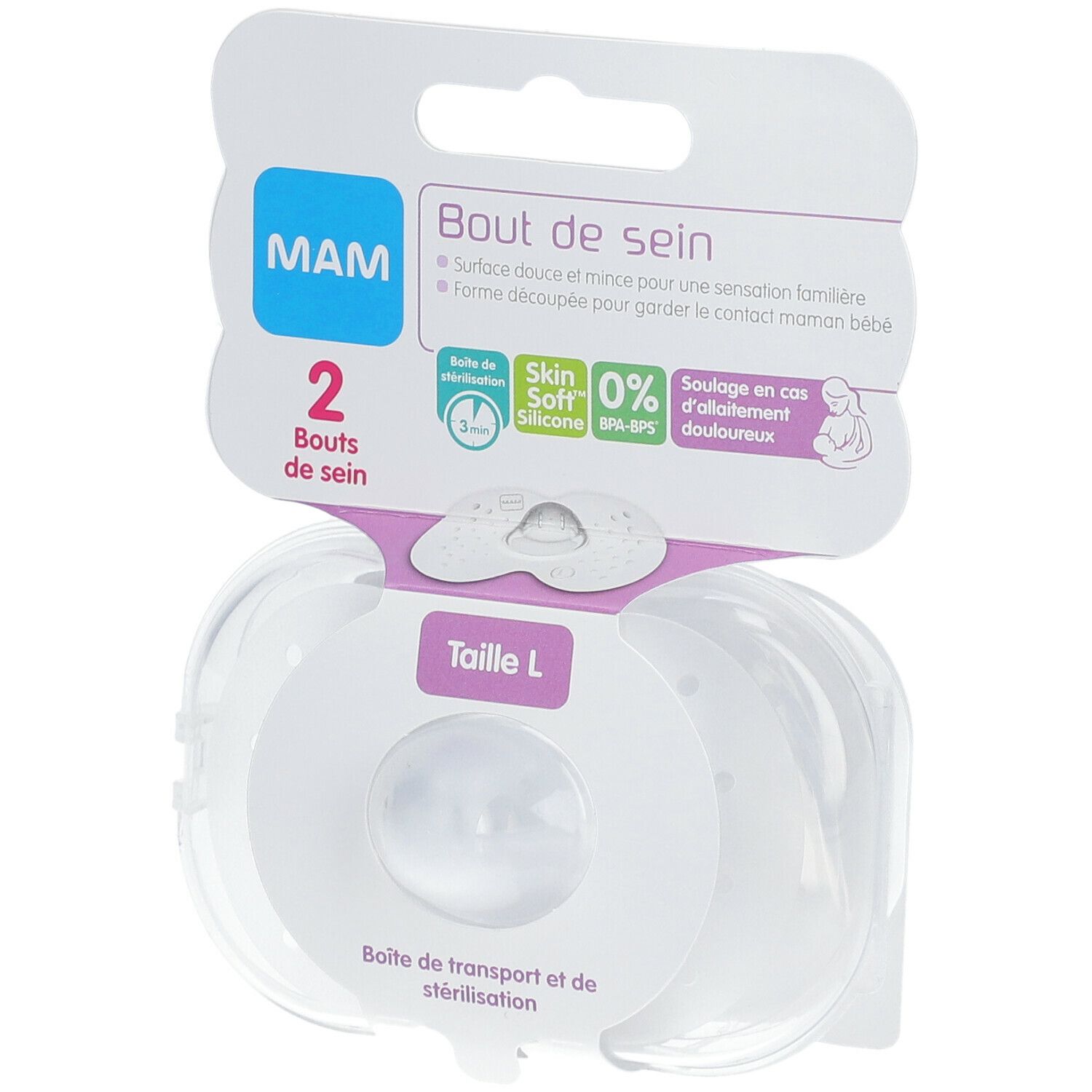 MAM Bouts de sein, taille L
