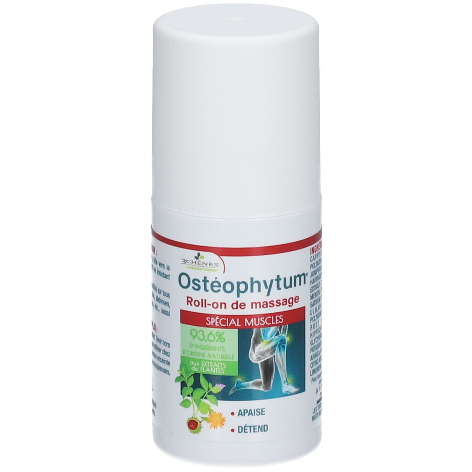 Les 3 Chênes Osteophytum Roll-on de massage Muscles & Articulations