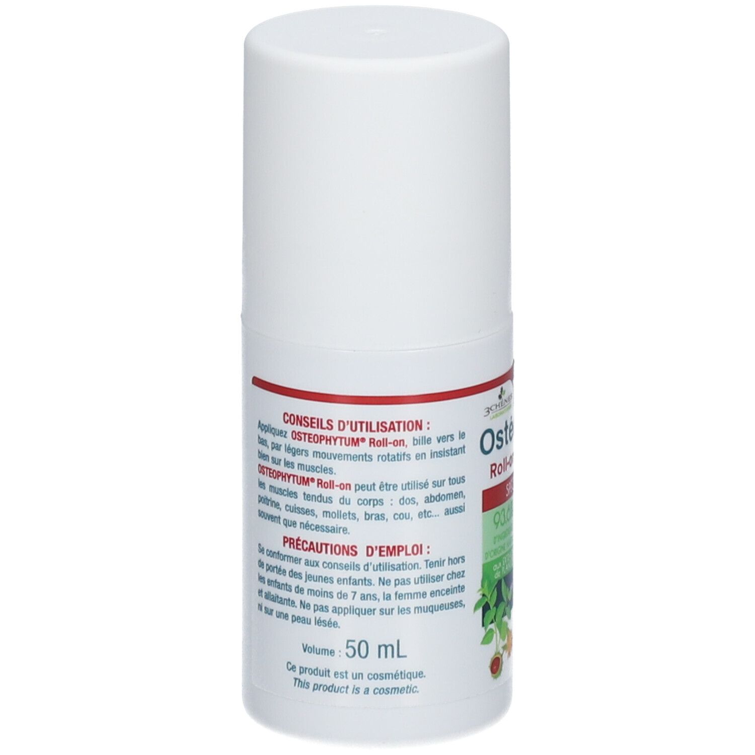 Les 3 Chênes Osteophytum Roll-on de massage Muscles & Articulations