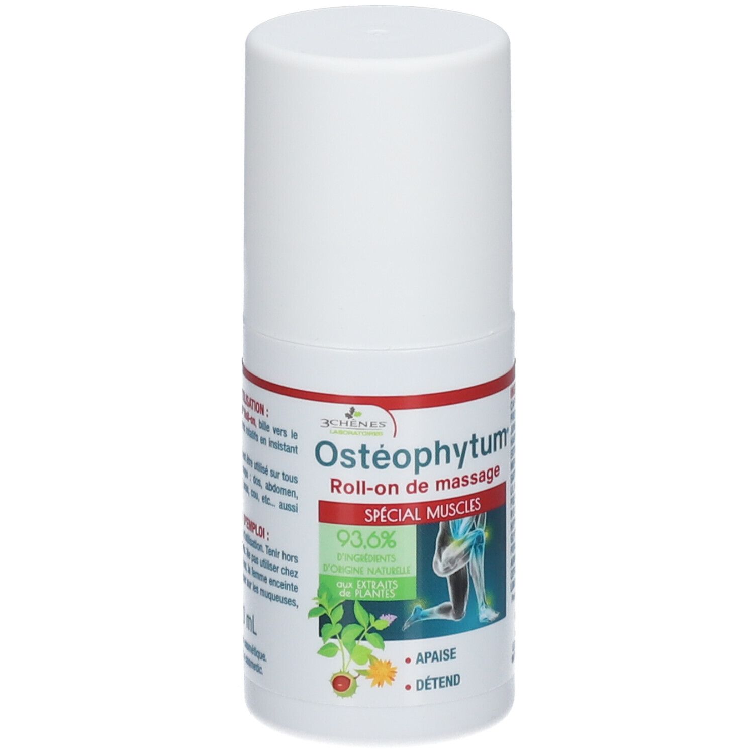 Les 3 Chênes Osteophytum Roll-on de massage Muscles & Articulations