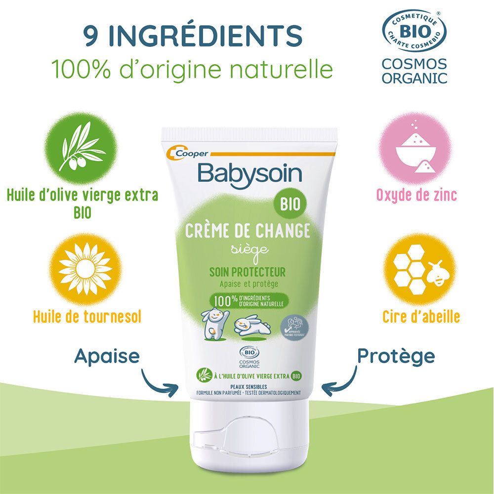 BABYSOIN Crème tegen luieruitslag 75 GR
