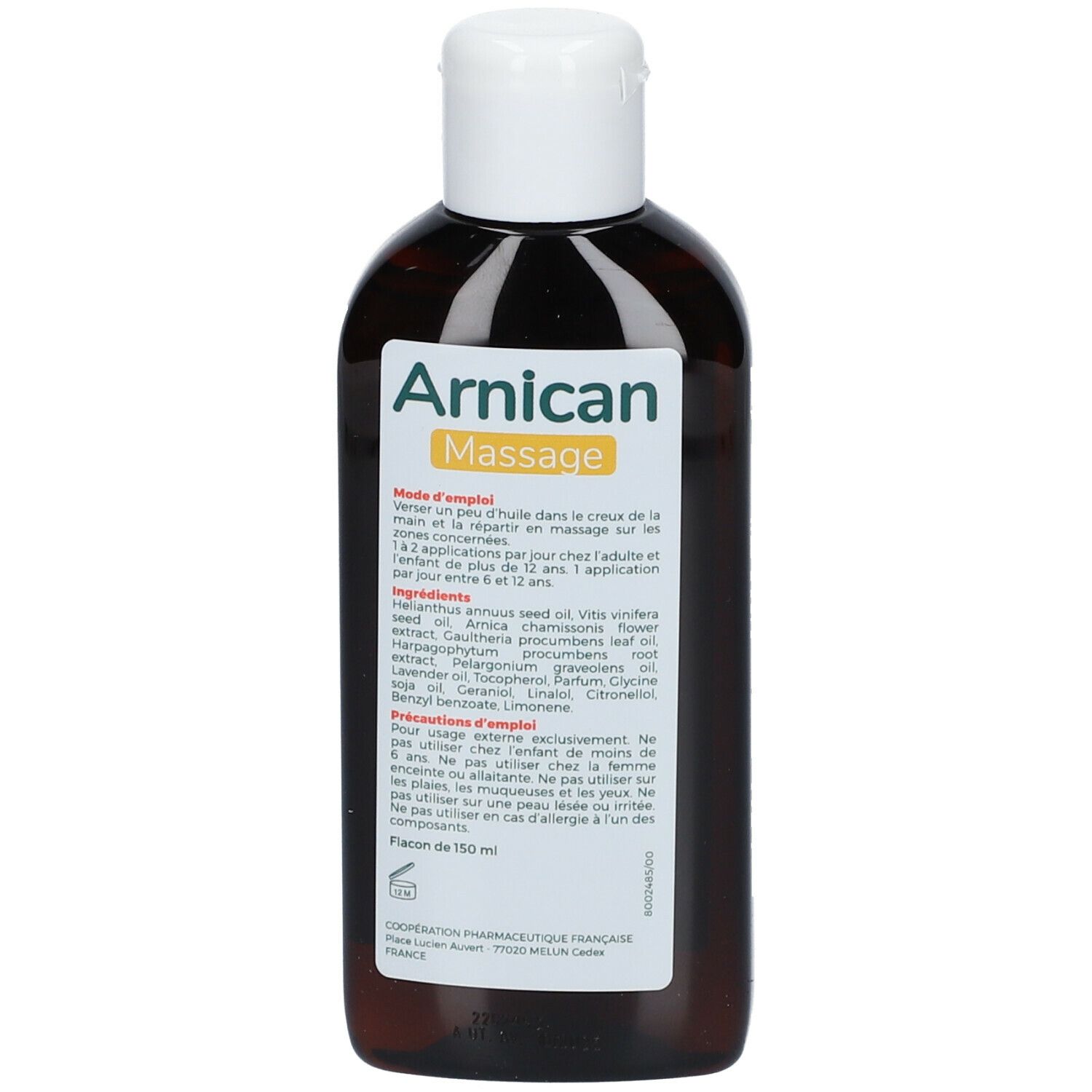 Arnican Huile massage