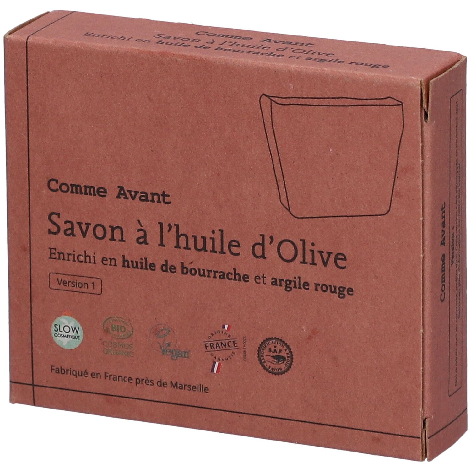 Comme Avant Savon à l'Huile d'Olive Enrichi en Huile de Bourrache
