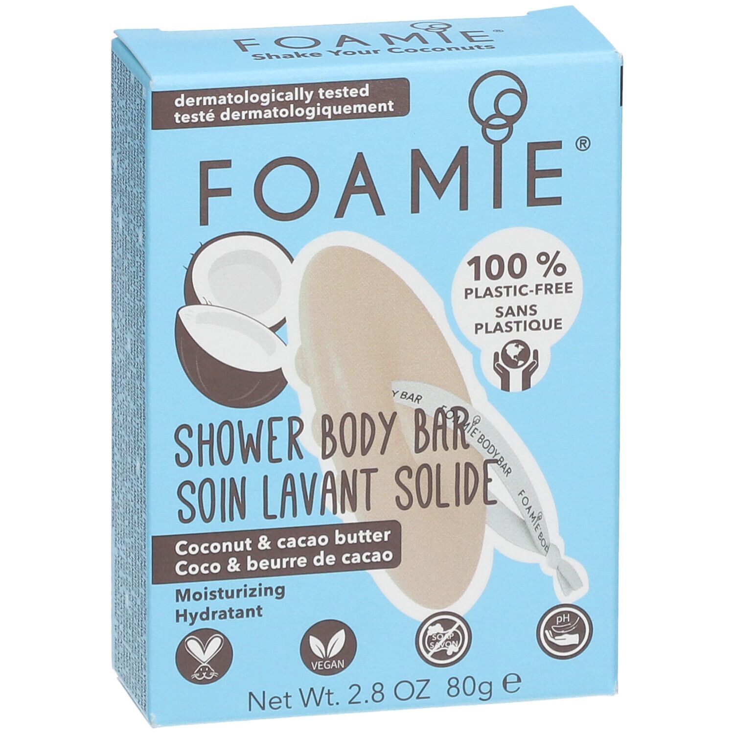 Foamie® Shake Your Coconuts Shower Body Bar