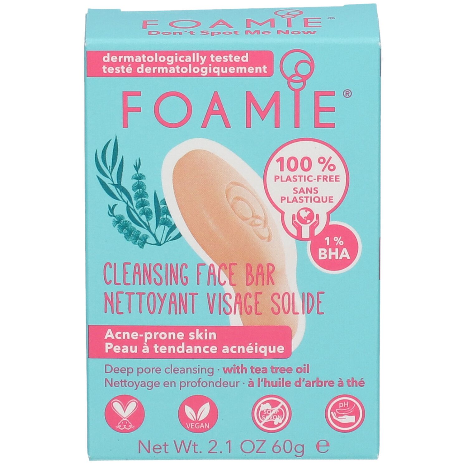 Foamie® Don't Spot Me Now Cleansing Face Bar