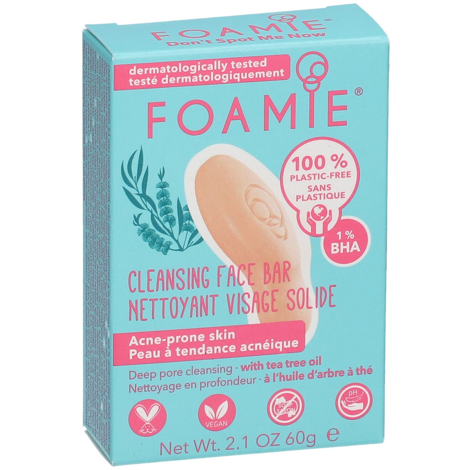 Foamie® Don't Spot Me Now Cleansing Face Bar