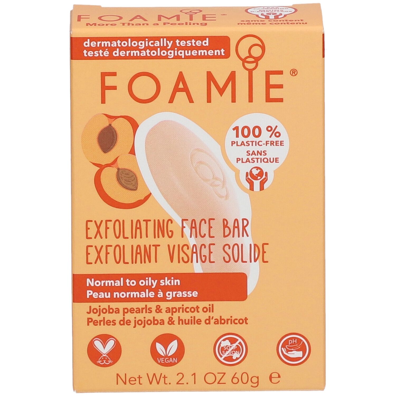Foamie® More Than A Peeling Exfoliant Visage Solide