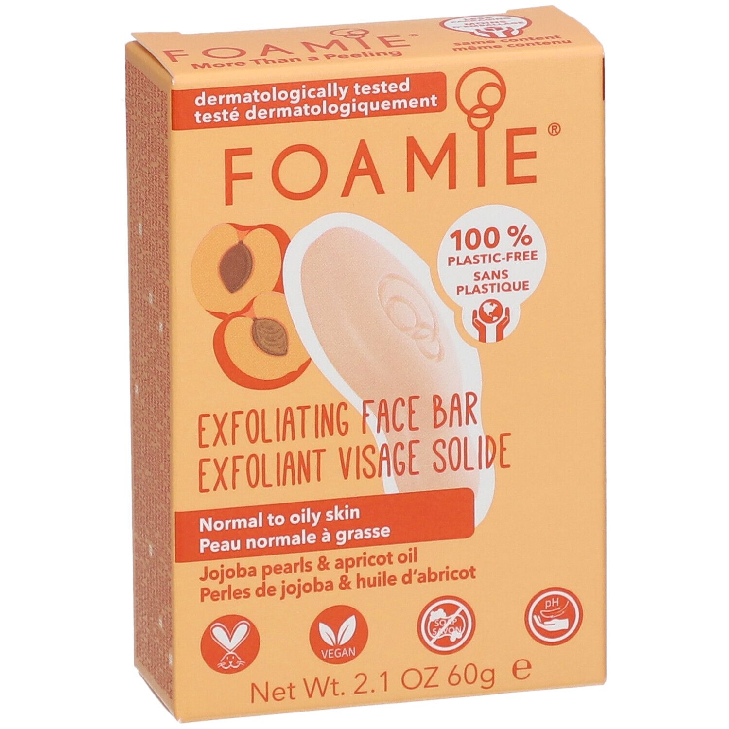 Foamie® More Than A Peeling Exfoliant Visage Solide