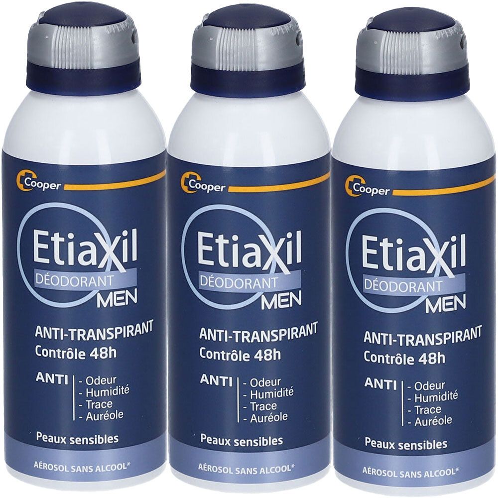 EtiaXil Deodorant Mannen Anti-transpirant Controle 48h Spray