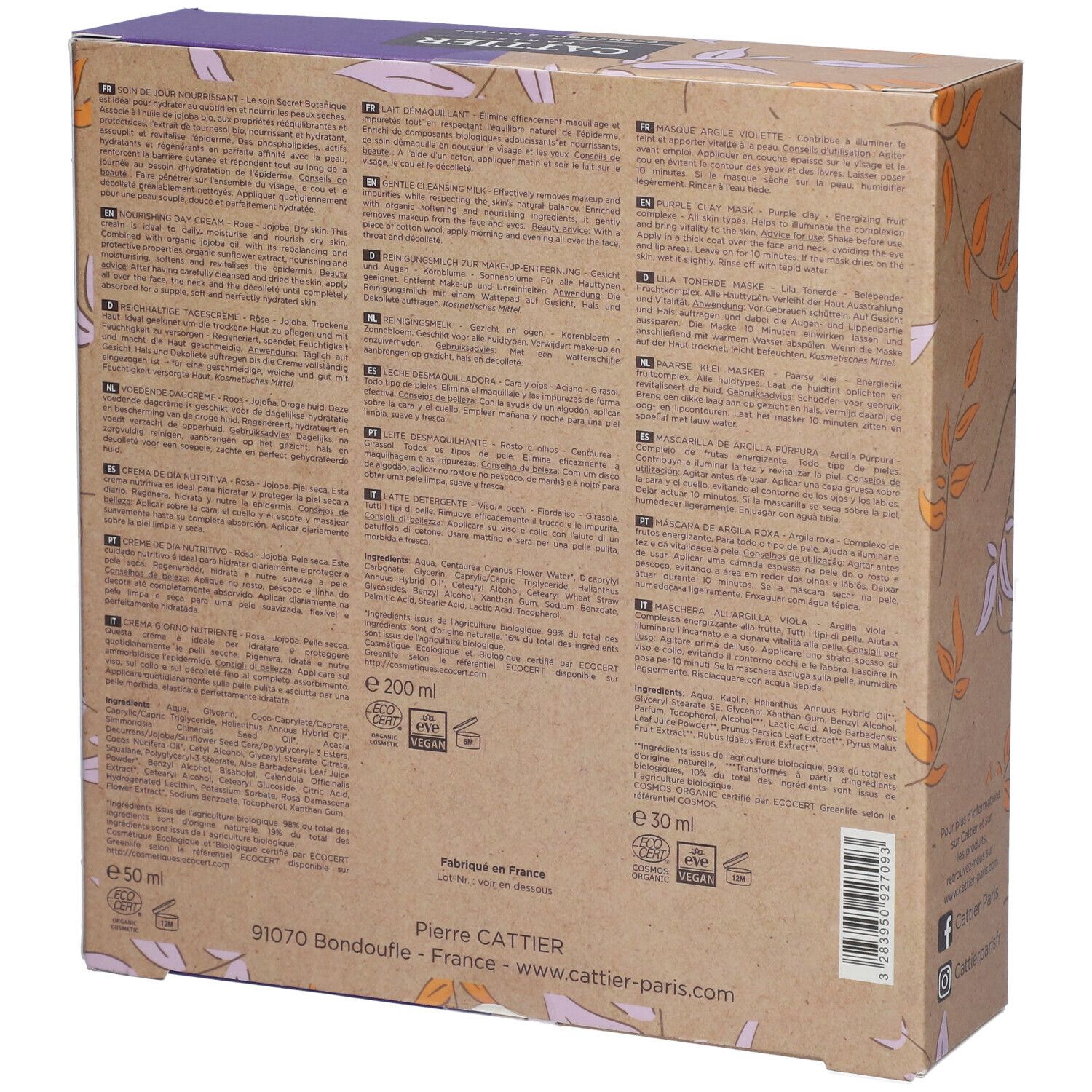 Cattier Beauty Face Giftset
