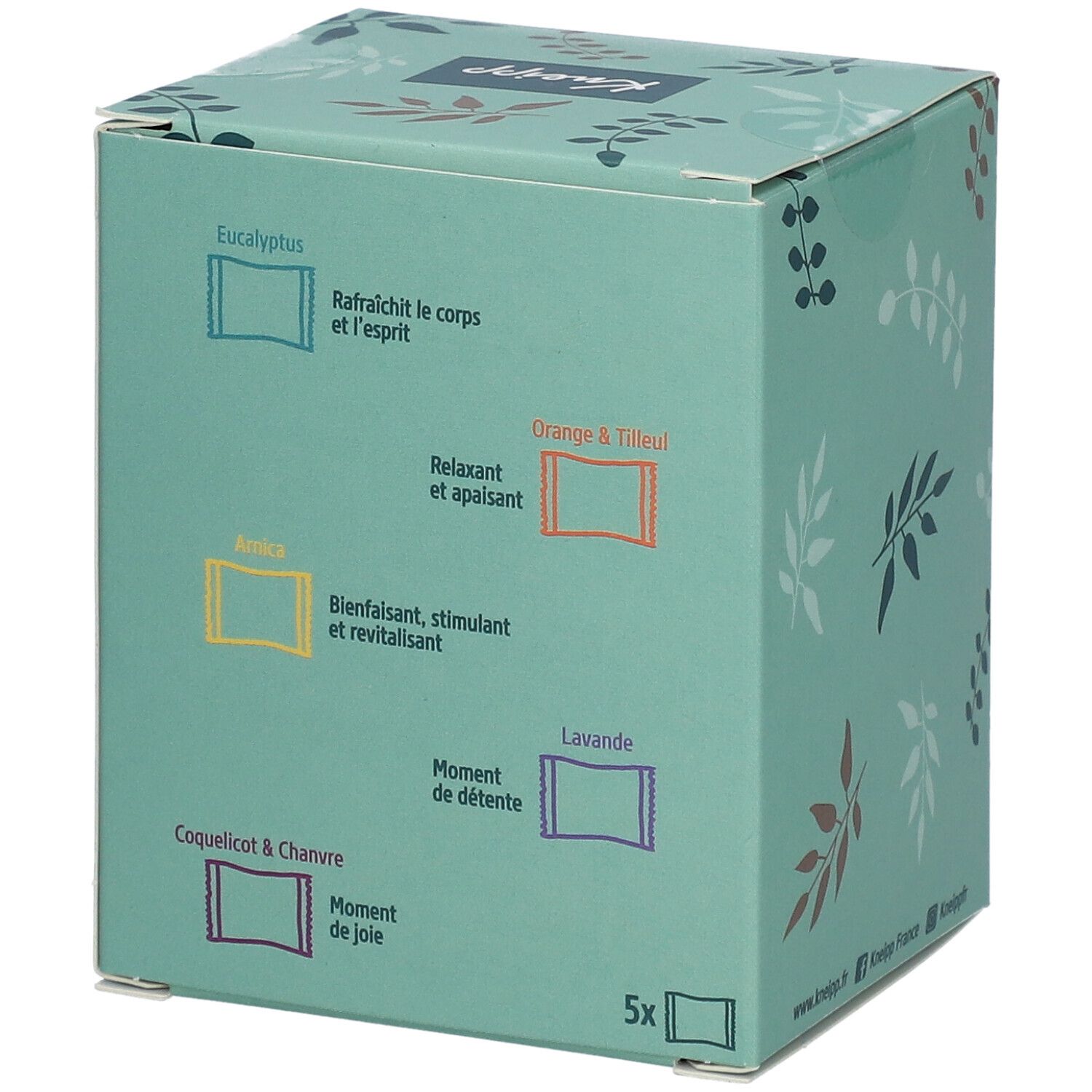 KNEIPP COFF GALET BAIN EFFERV X5