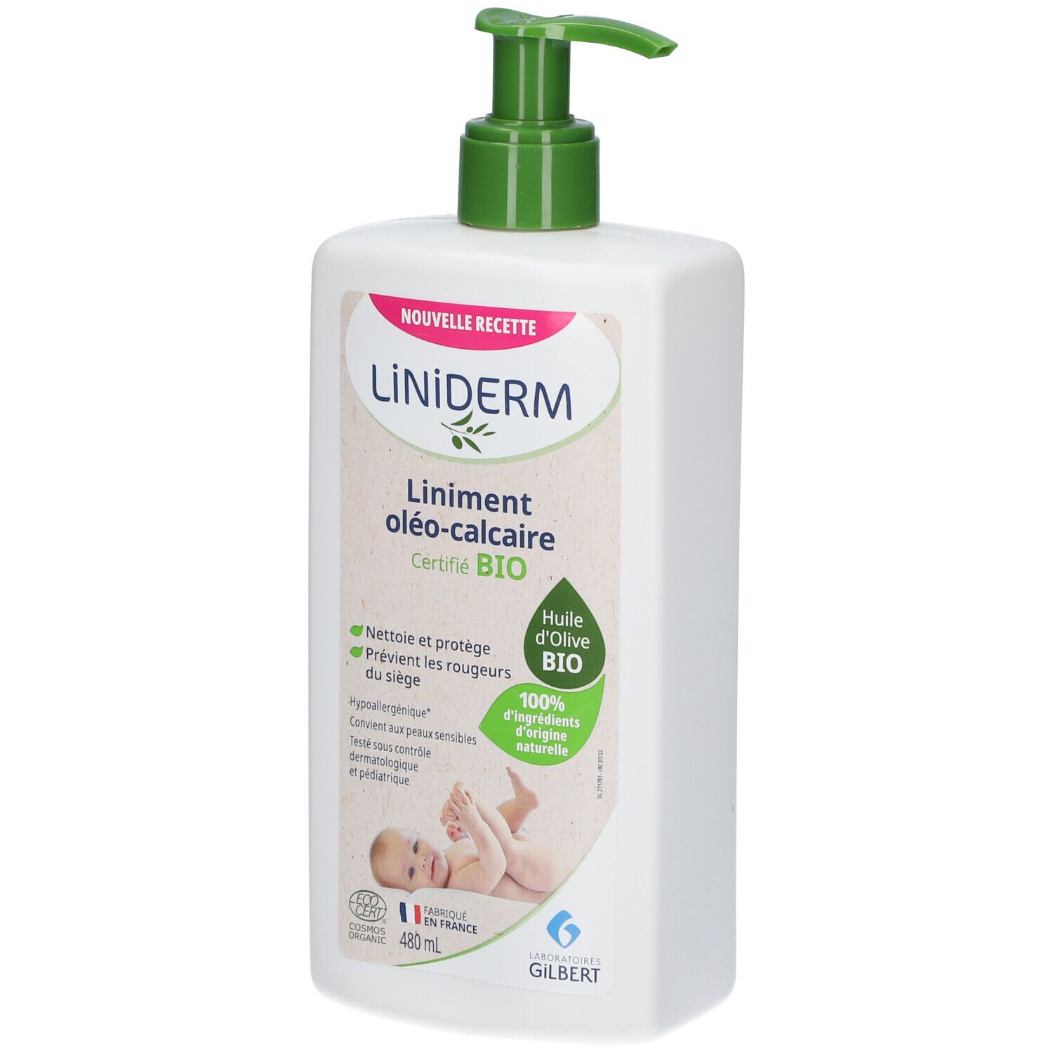 Gilbert LiNiDERM Bébé Liniment Oléo-calcaire BIO