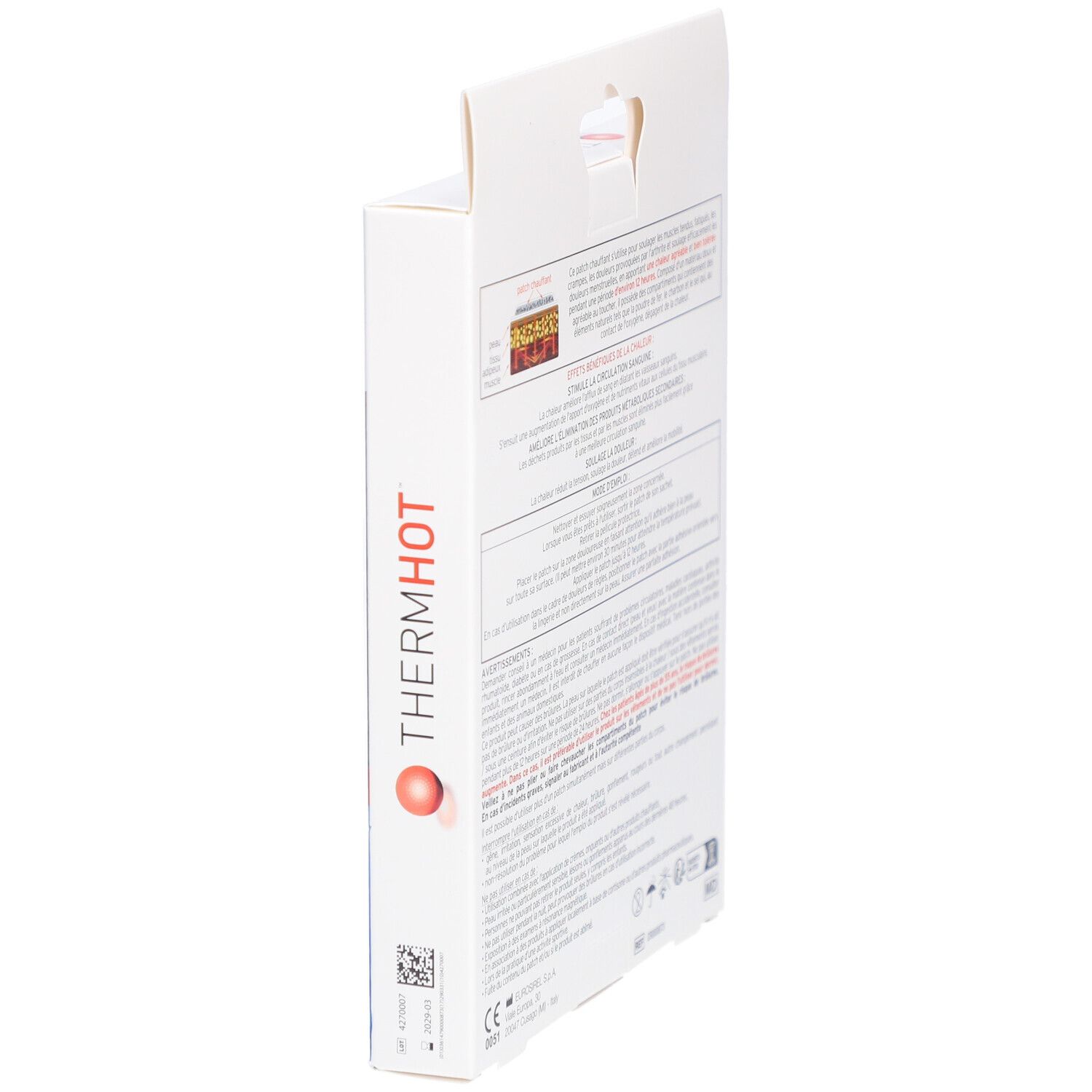 ThermHot Patchs chauffants 3 Multi-Zones