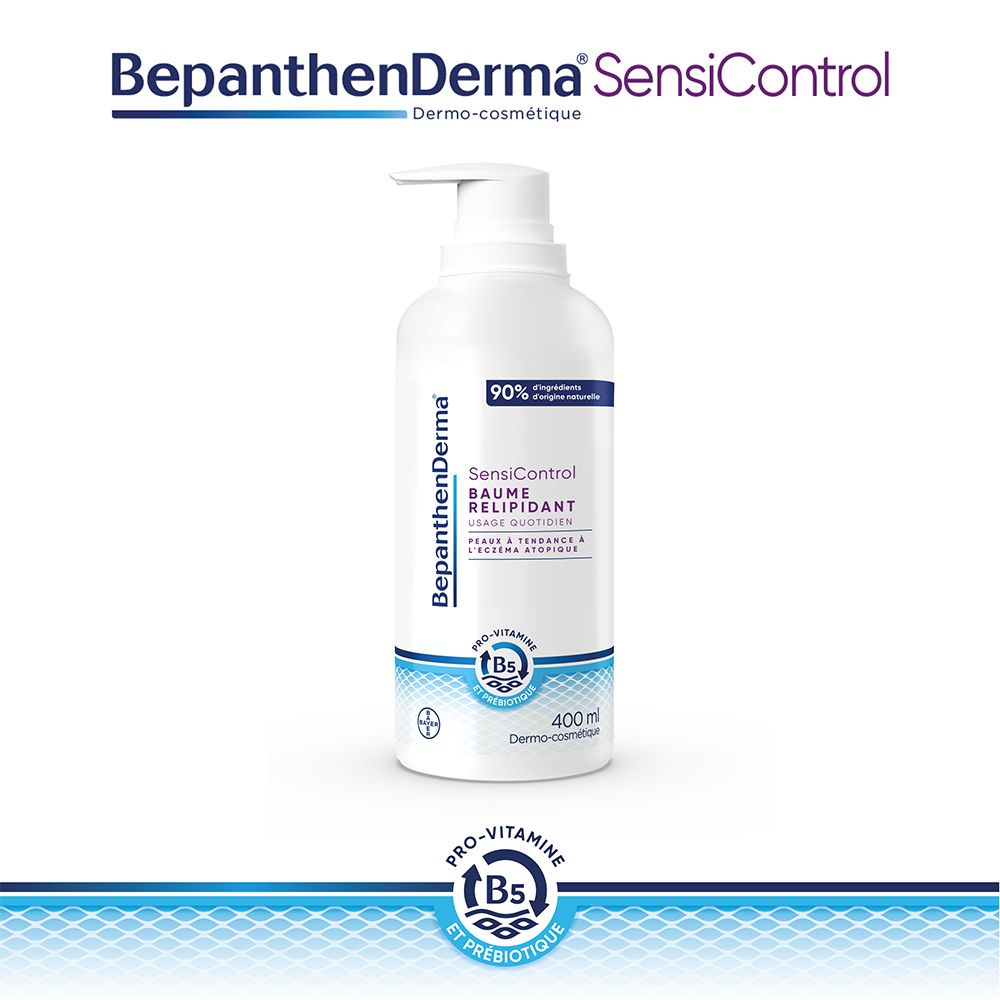 BEPANTHENDERMA SensiControl Baume relipidant - Flacon pompe 400 ml