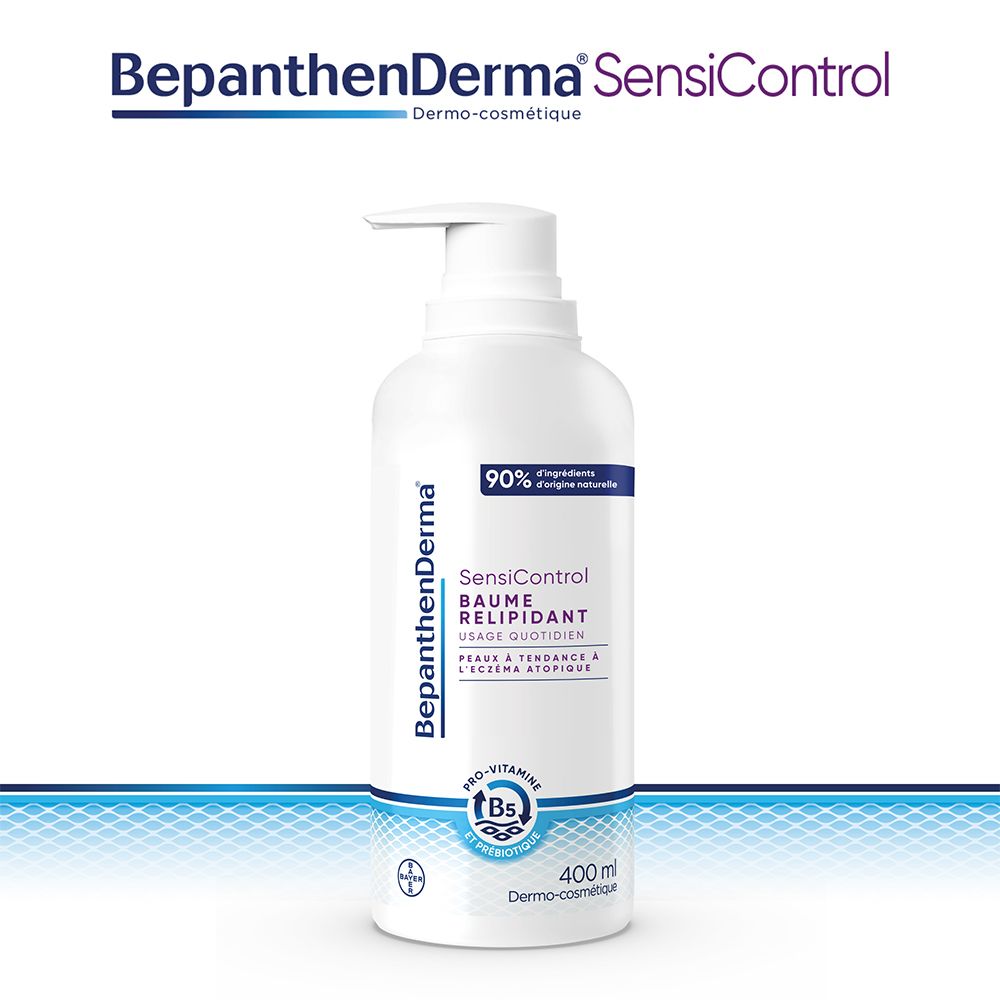 BEPANTHENDERMA SensiControl Baume relipidant - Flacon pompe 400 ml