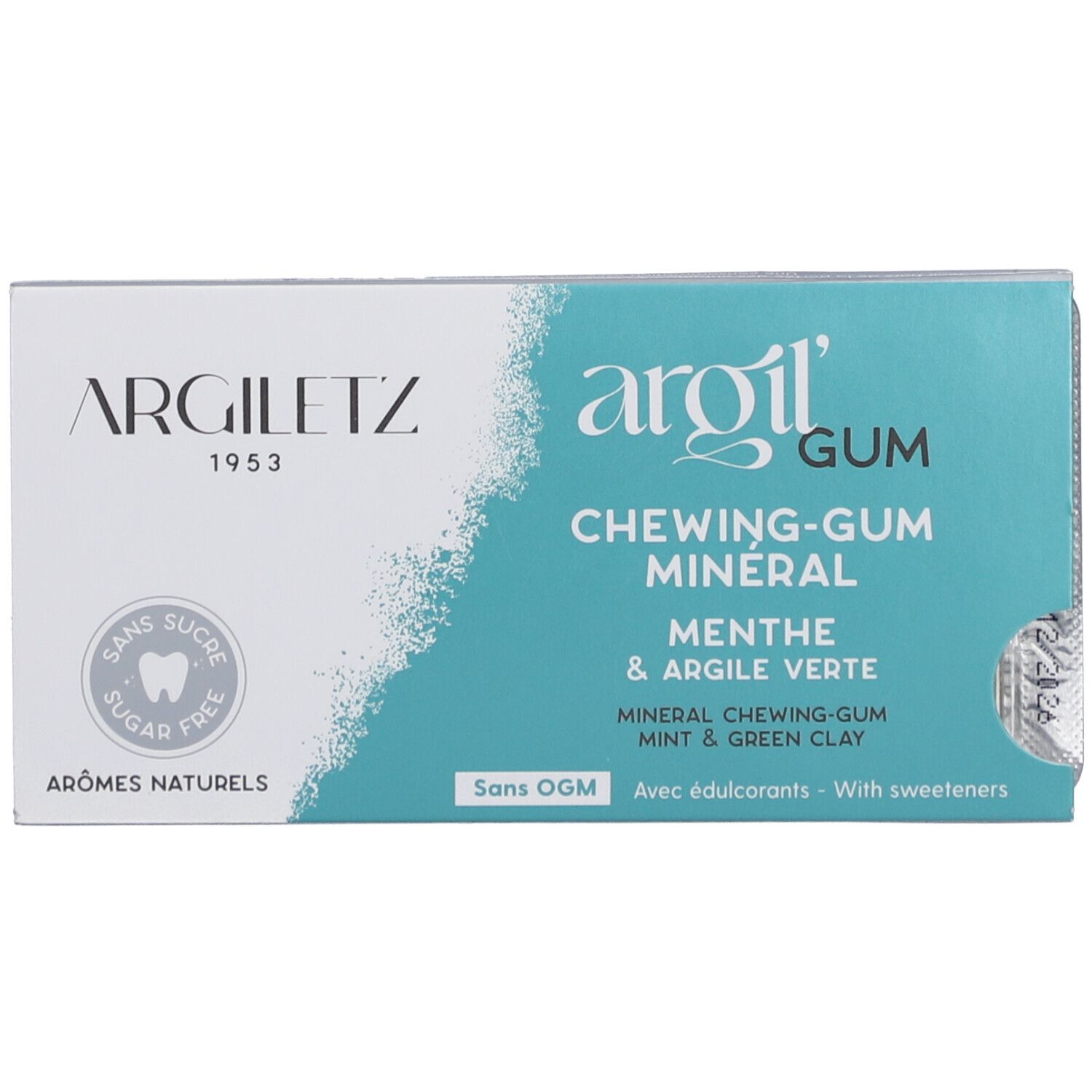 Argiletz Chewing-Gums Sans Sucre Menthe