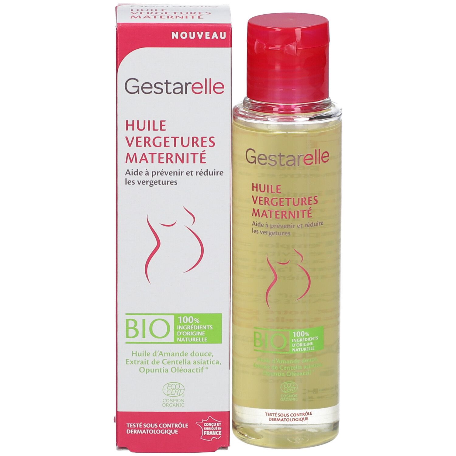 GESTARELLE HUILE VERGETURES MATERNITÉ - Huile de soin antivergeture.  - fl 100 ml