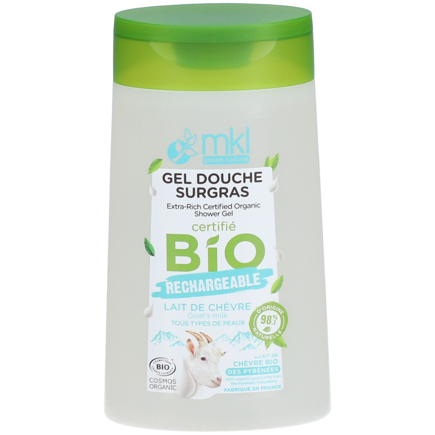 MKL Gel Douche au Lait de Chèvre BIO