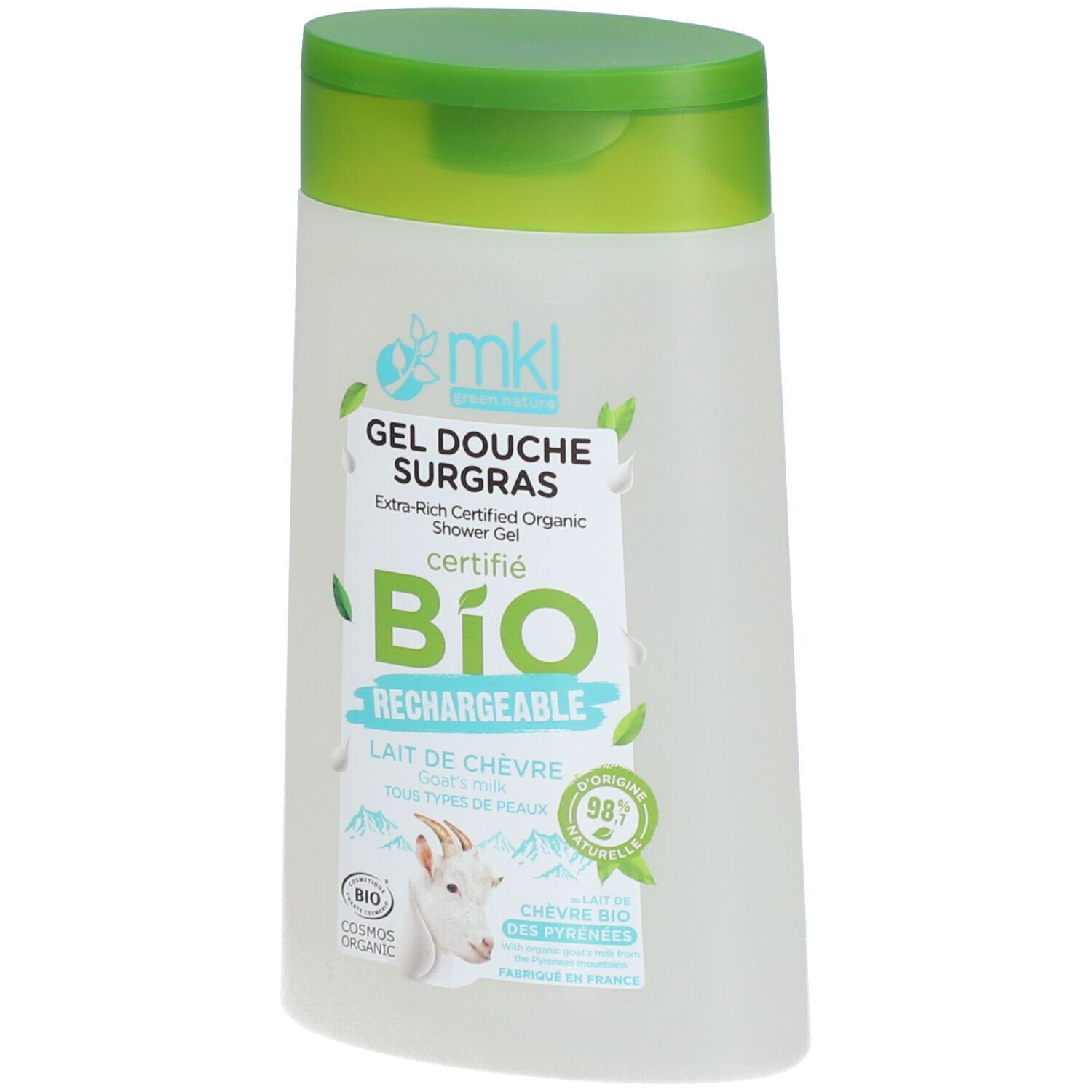 MKL Gel Douche au Lait de Chèvre BIO