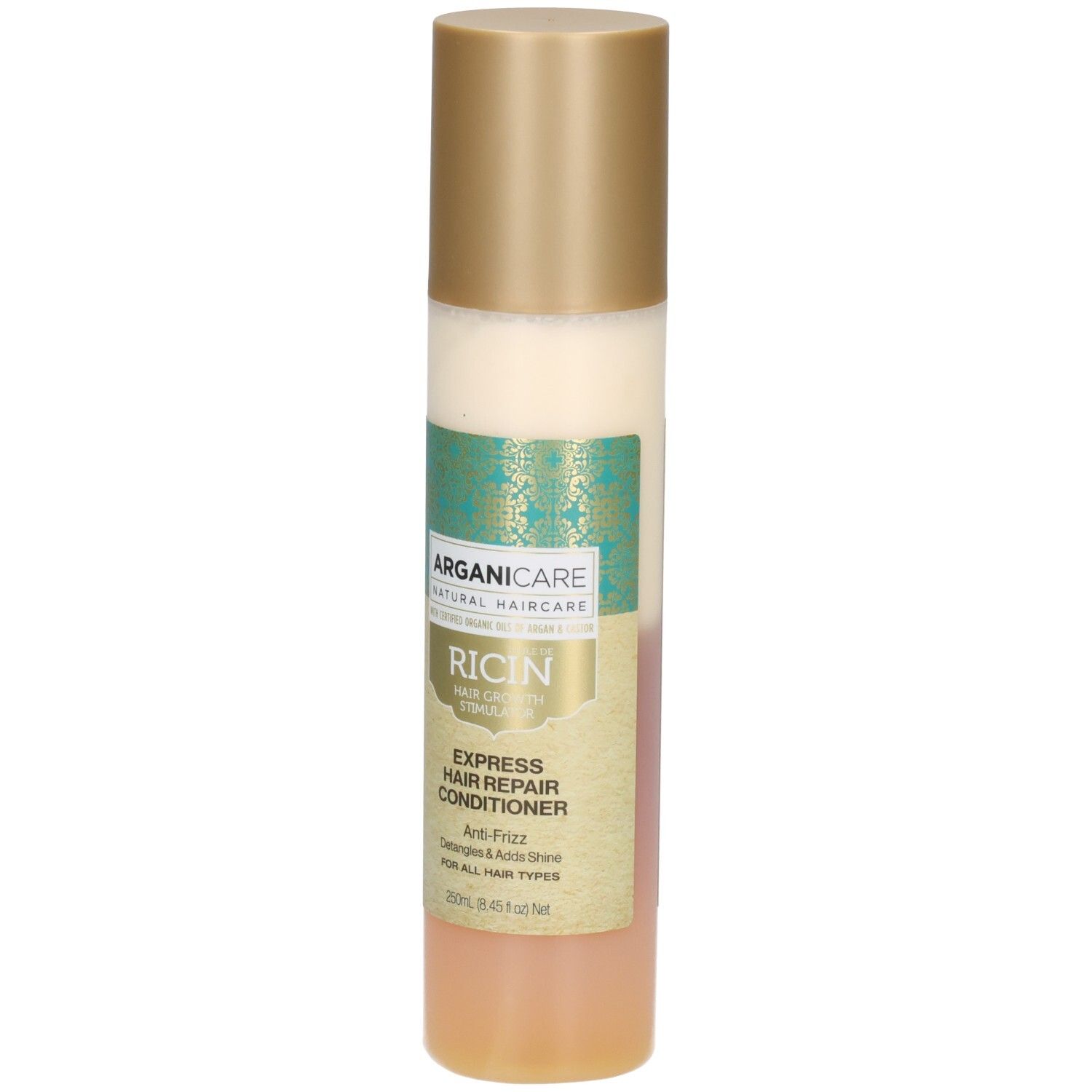 Arganicare Express Haar Herstel Conditioner met Castor Olie, 250ml.