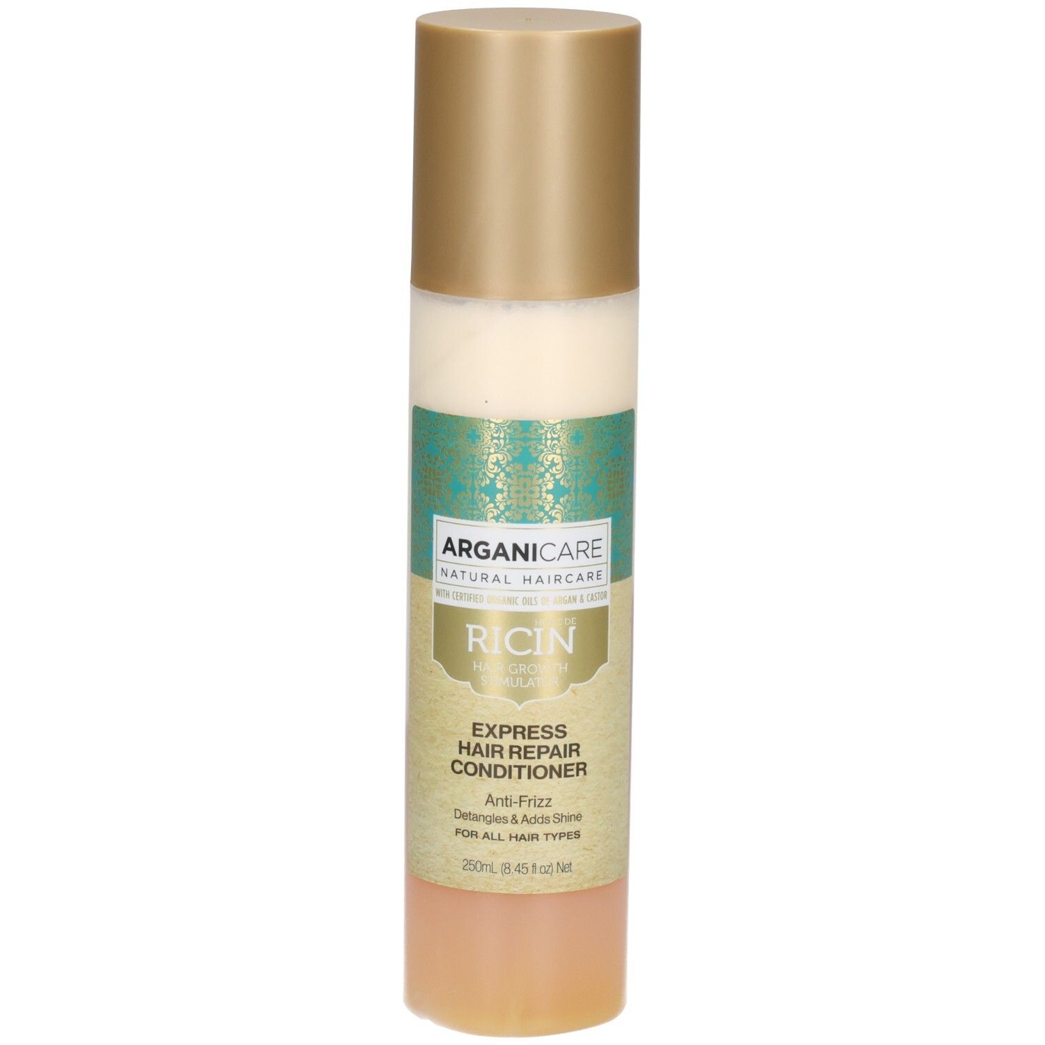 Arganicare Express Haar Herstel Conditioner met Castor Olie, 250ml.