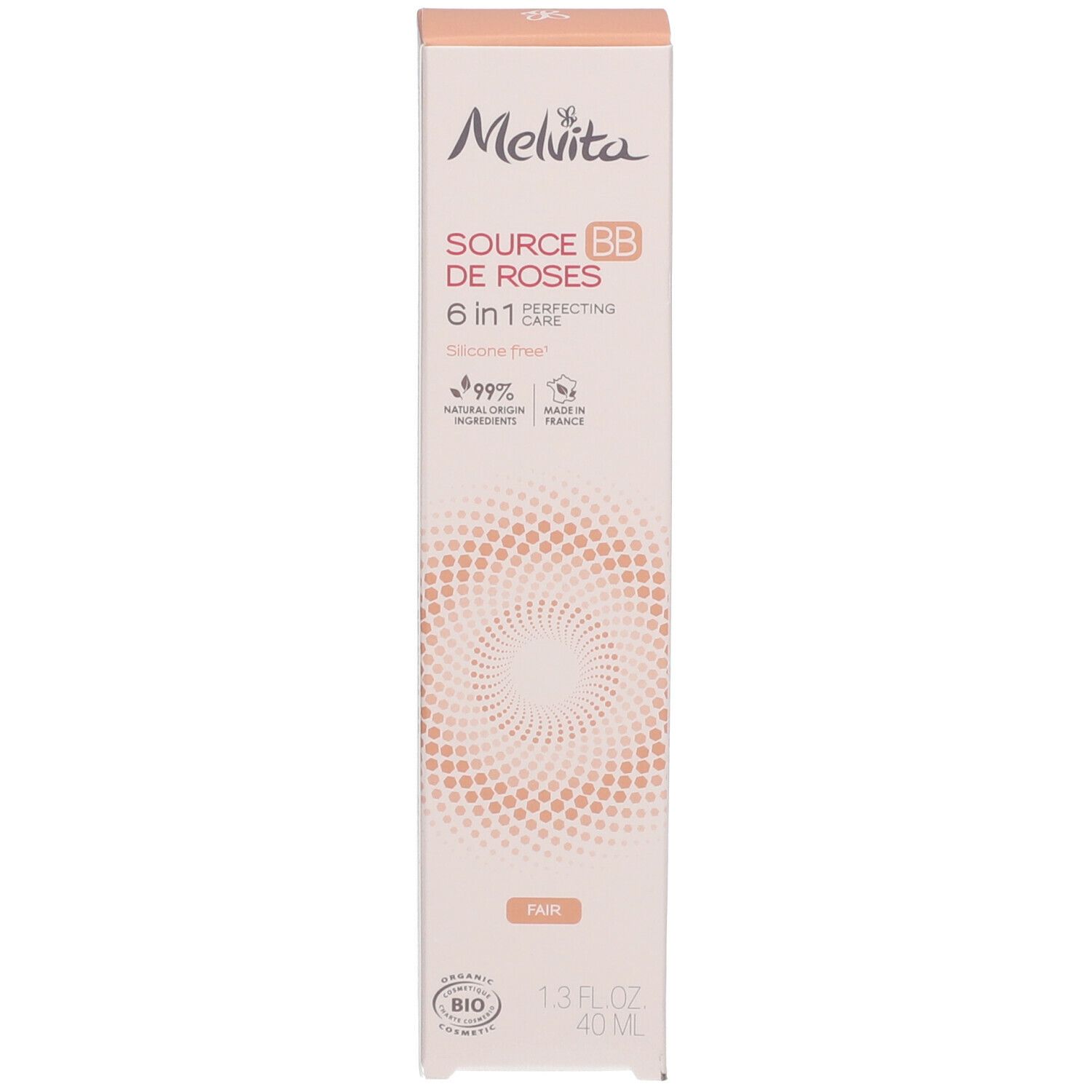 Melvita Source de Roses BB Soin Perfecteur 6-en-1 Clair