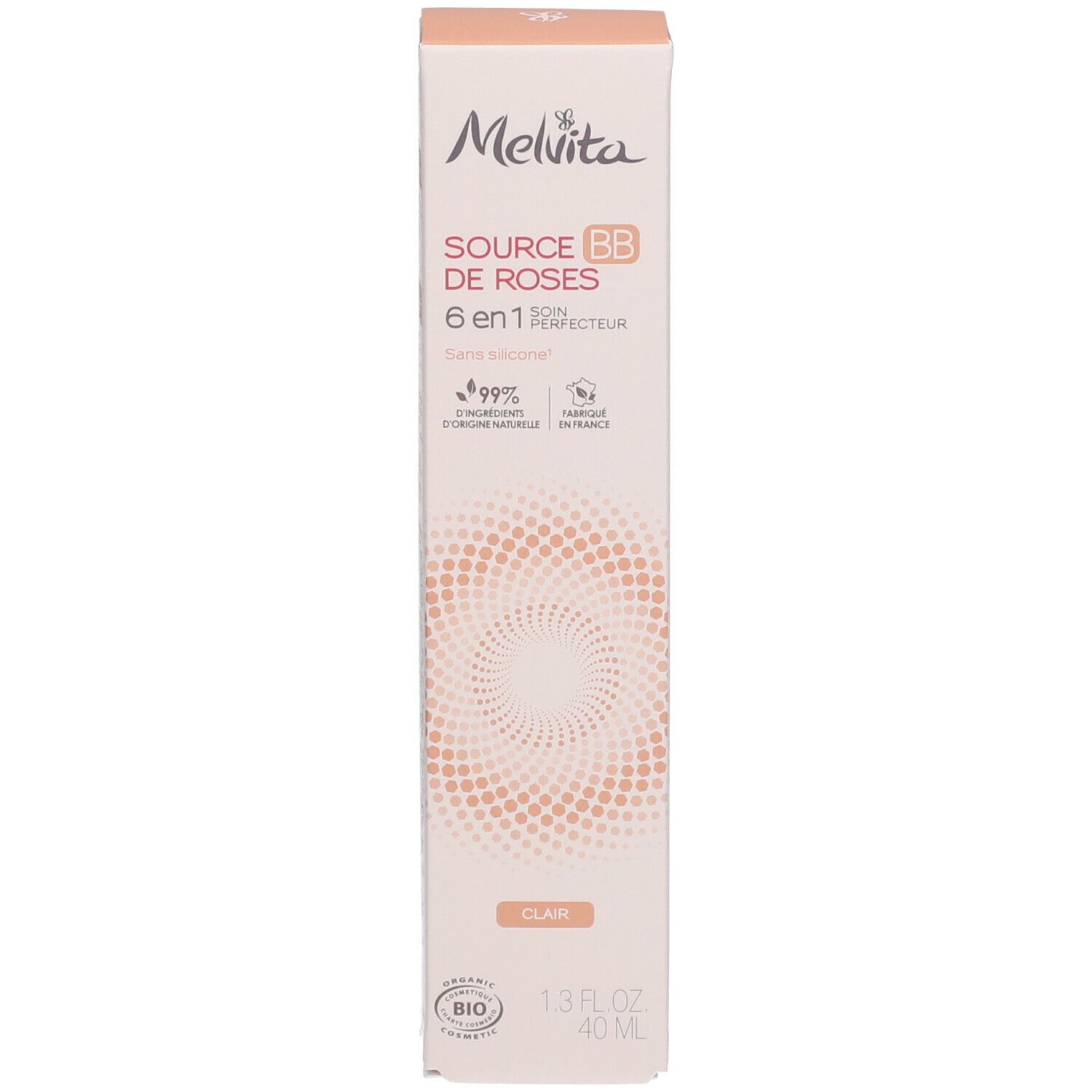 Melvita Source de Roses BB Soin Perfecteur 6-en-1 Clair