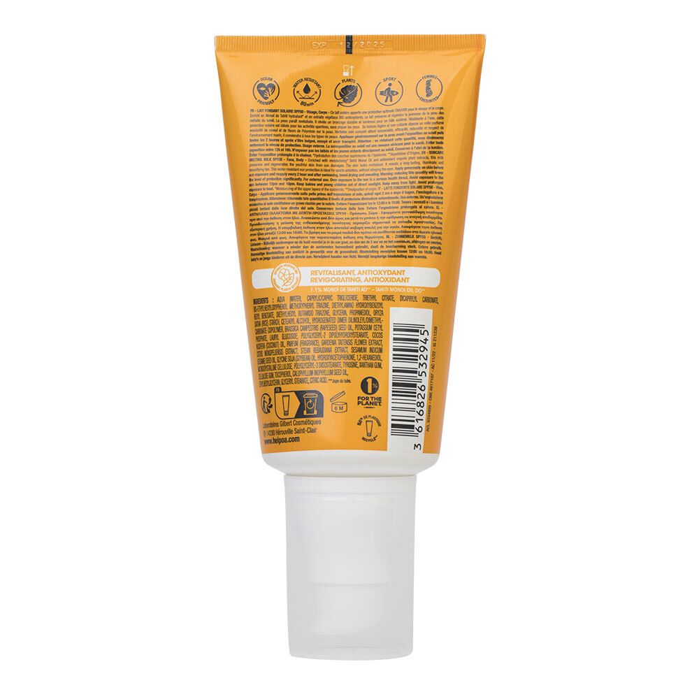 HEI POA® ZONNEMELK GEZICHT EN LICHAAM SPF50