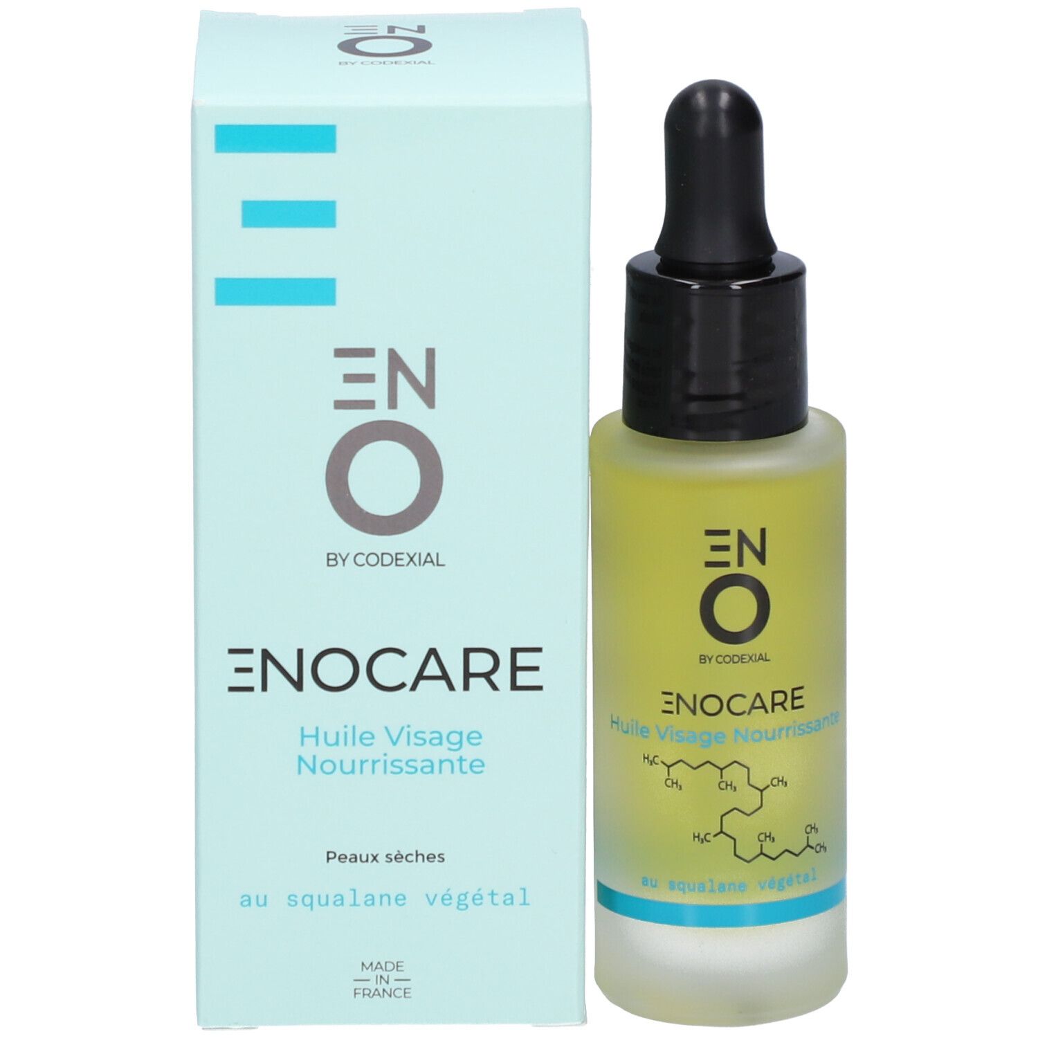 ENOCARE HUILE VISAGE NOURRISSANTE  - Huile visage nourrissante au squalane végétal.   - fl