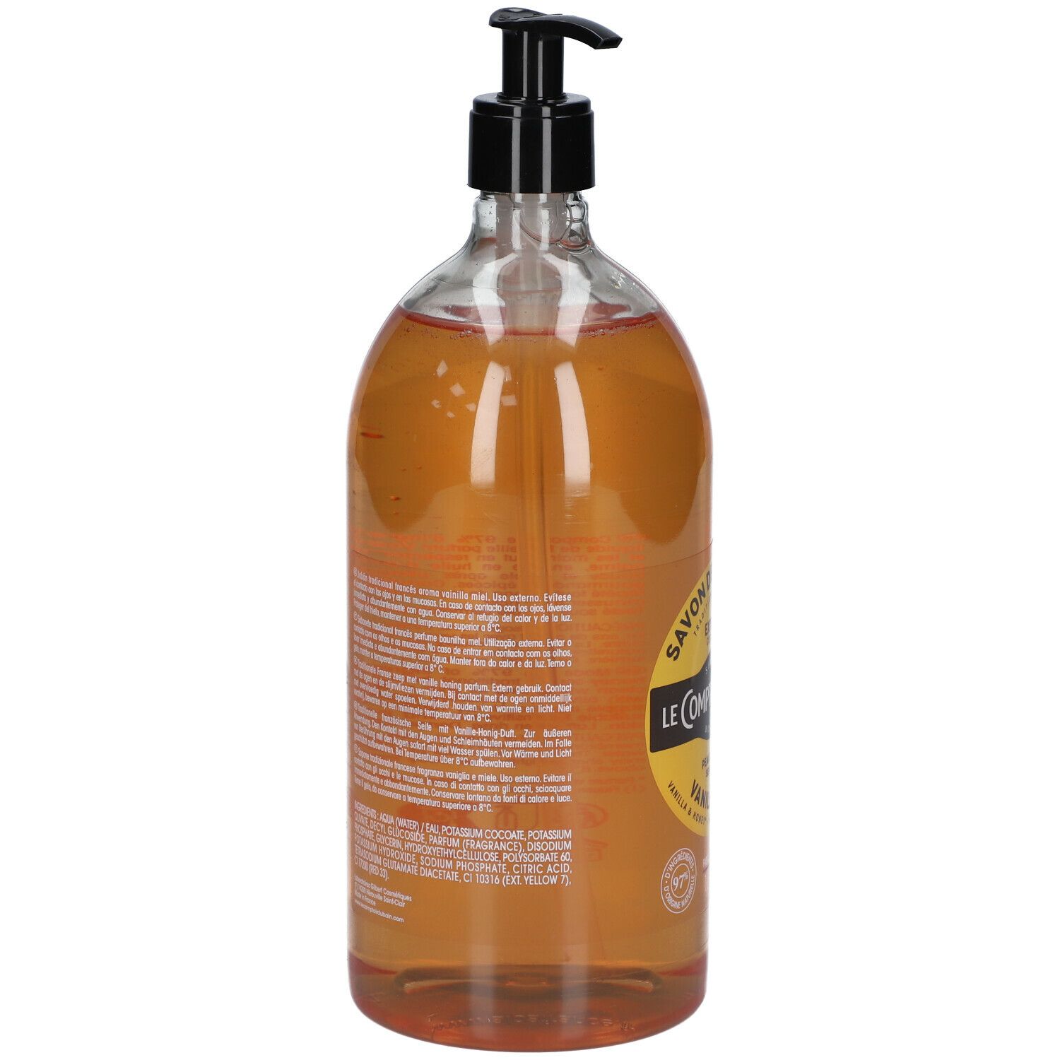 COMP BAIN SAV LIQ VANIL/MIEL 1L