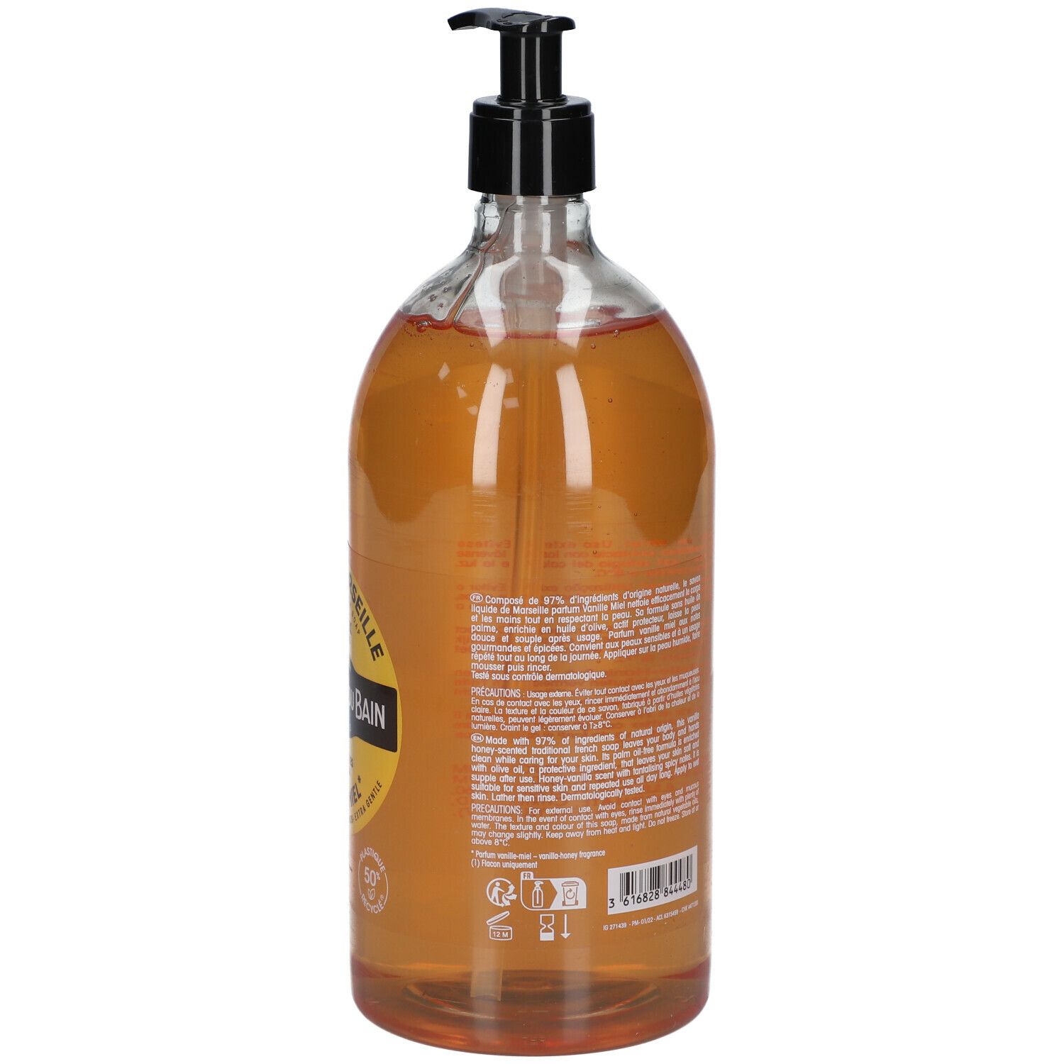 COMP BAIN SAV LIQ VANIL/MIEL 1L