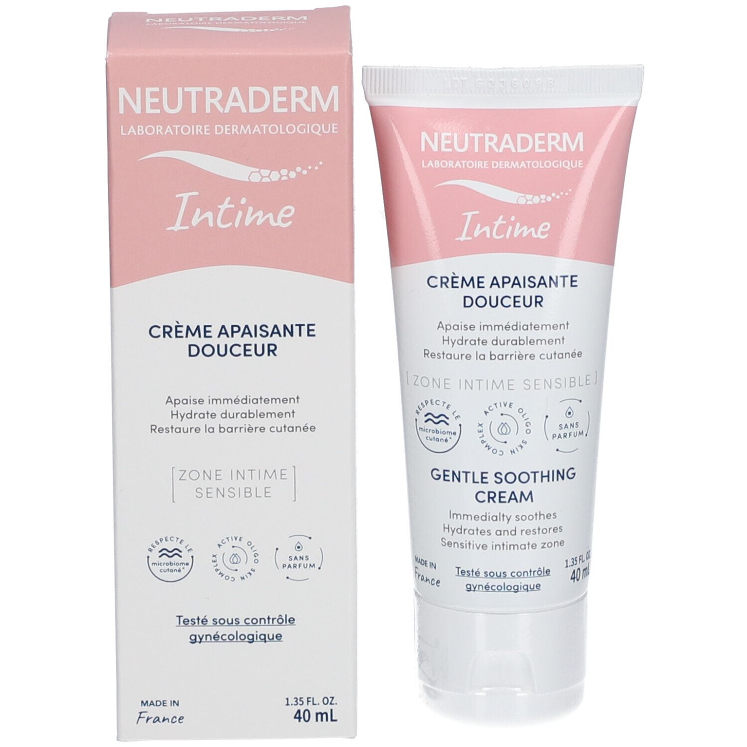 NEUTRADERM INTIME CRÈME APAISANTE DOUCEUR - Crème apaisante douceur pour usage intime.  -