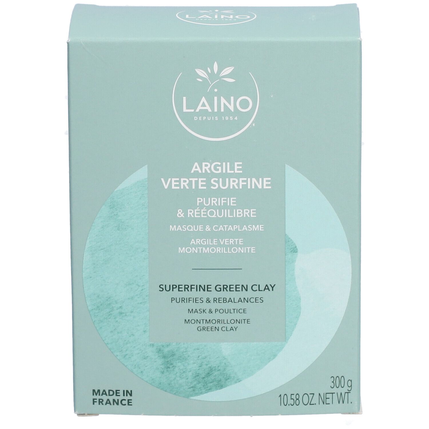 LAINO ARGILE POUDRE SURFINE 300G